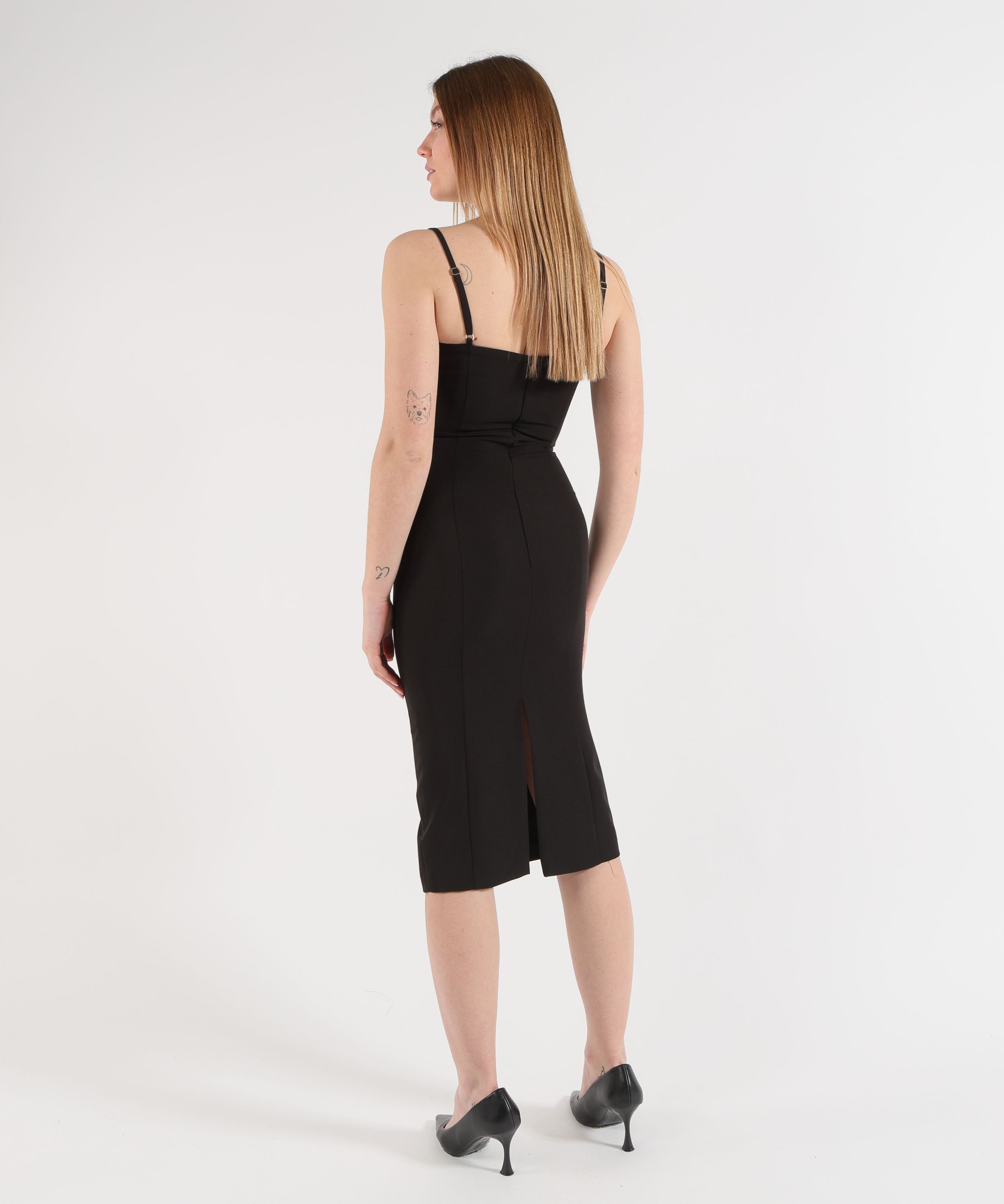 SILENCE LIMITED trace dress