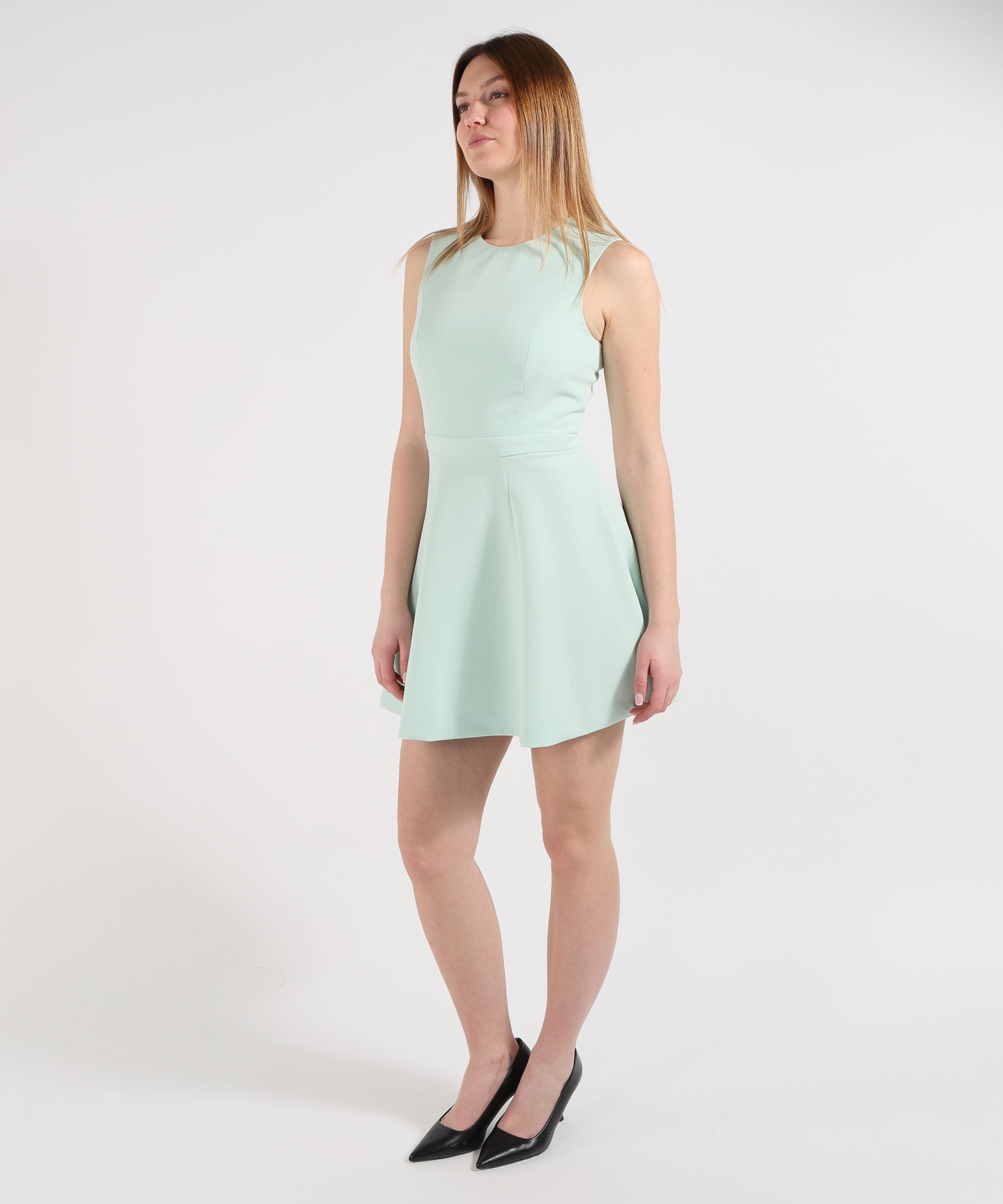 SILENCE LIMITED soft mini dress