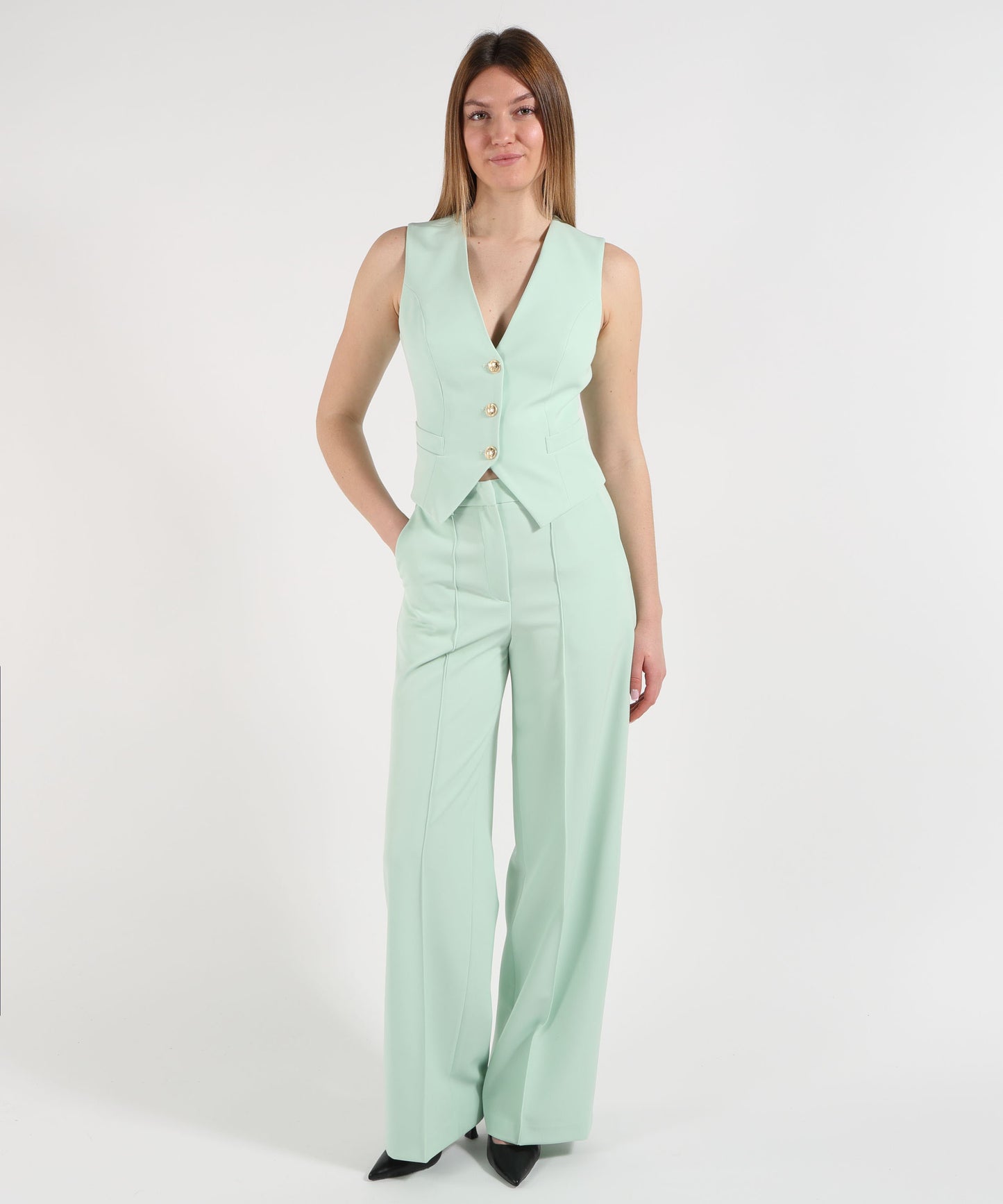 SILENCE LIMITED gilet naima honey