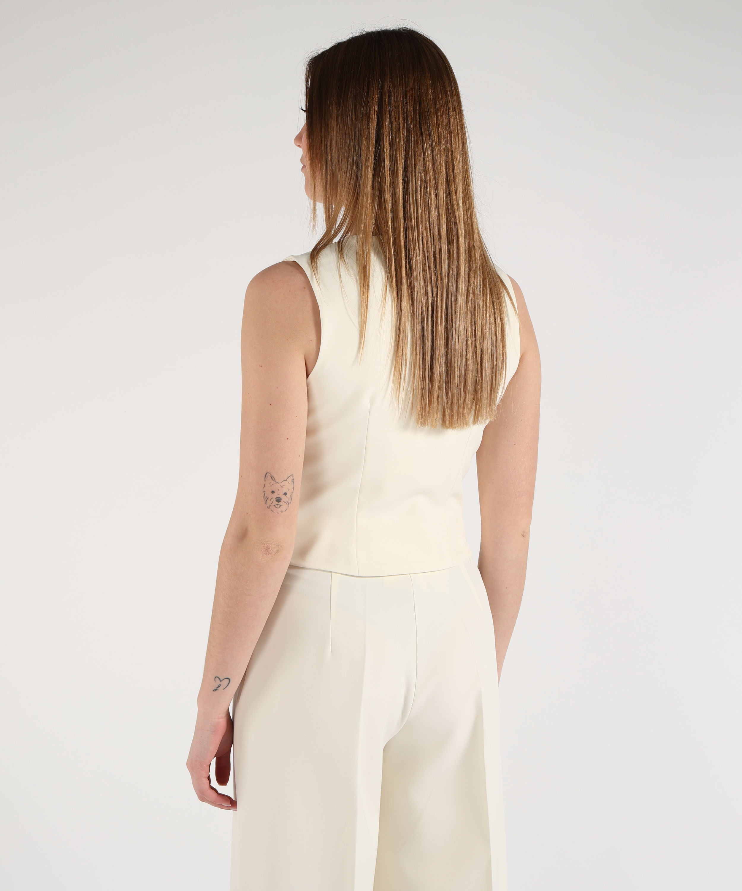 Vests SILENCE LIMITED gilet naima honey Latte | SILENCE LIMITED