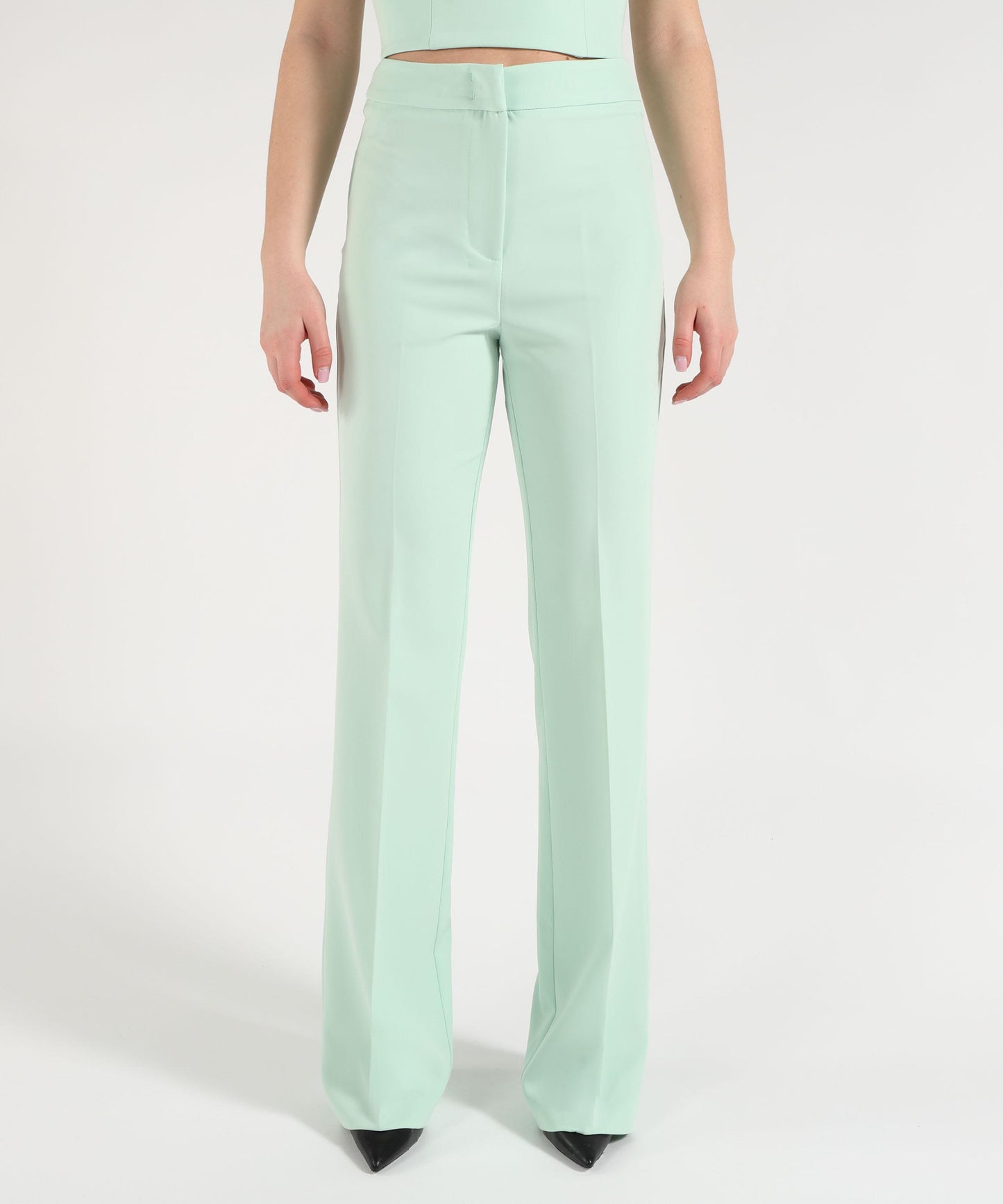 SILENCE LIMITED pantalone flare honey