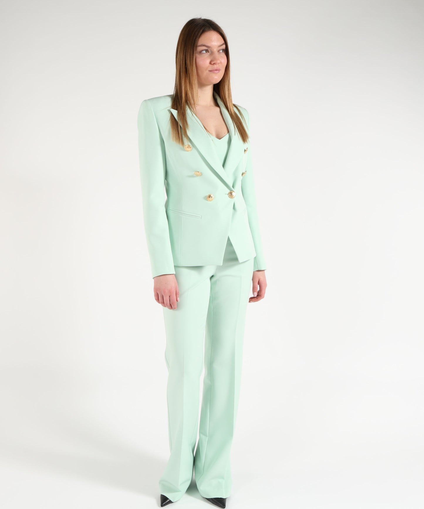 SILENCE LIMITED pantalone flare honey