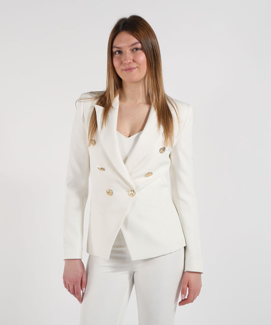Blazers SILENCE LIMITED Blazer libra Bianco | SILENCE LIMITED