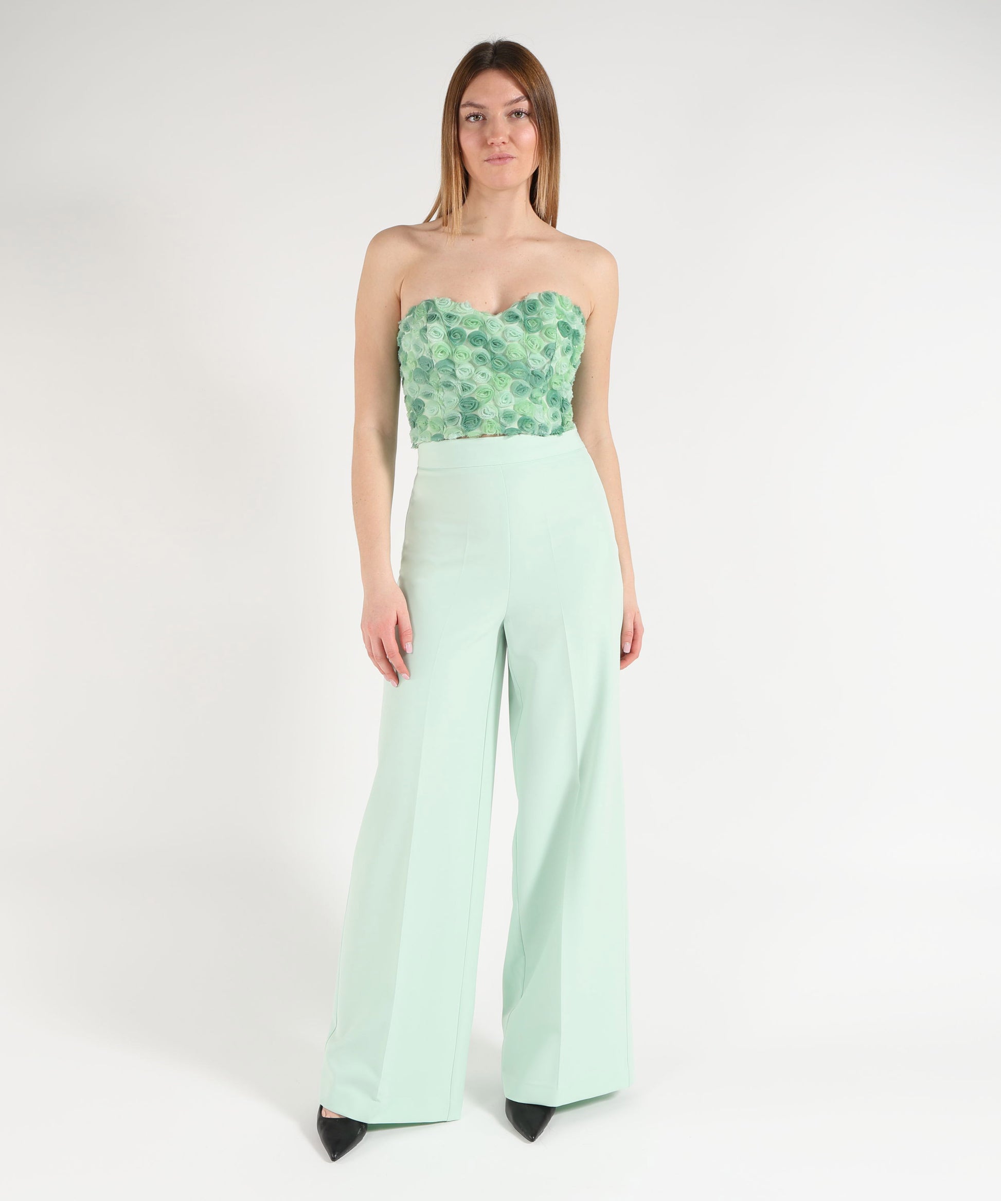 Tops SILENCE LIMITED flor top Verde | SILENCE LIMITED