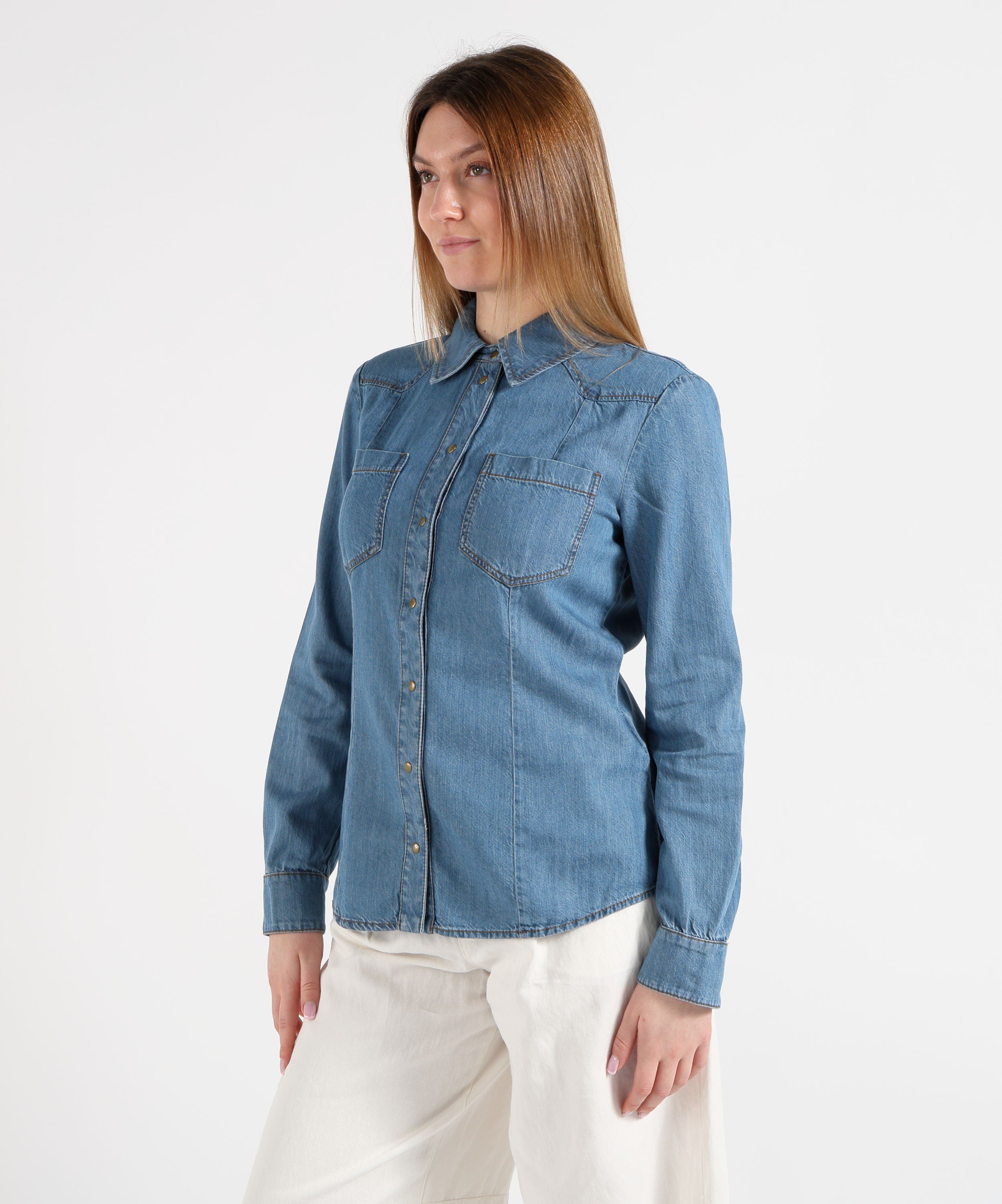 Camicie PENNYBLACK Camicia estroso Blu | PENNYBLACK