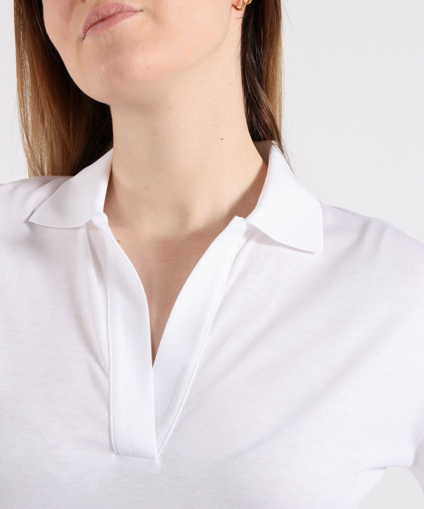 HERNO Glam Knit Effect Polo