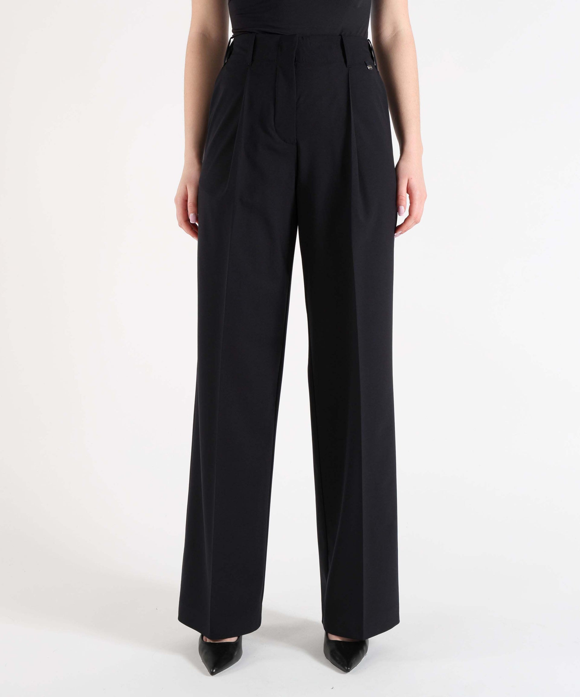 HERNO Pantaloni in light stretch woolly