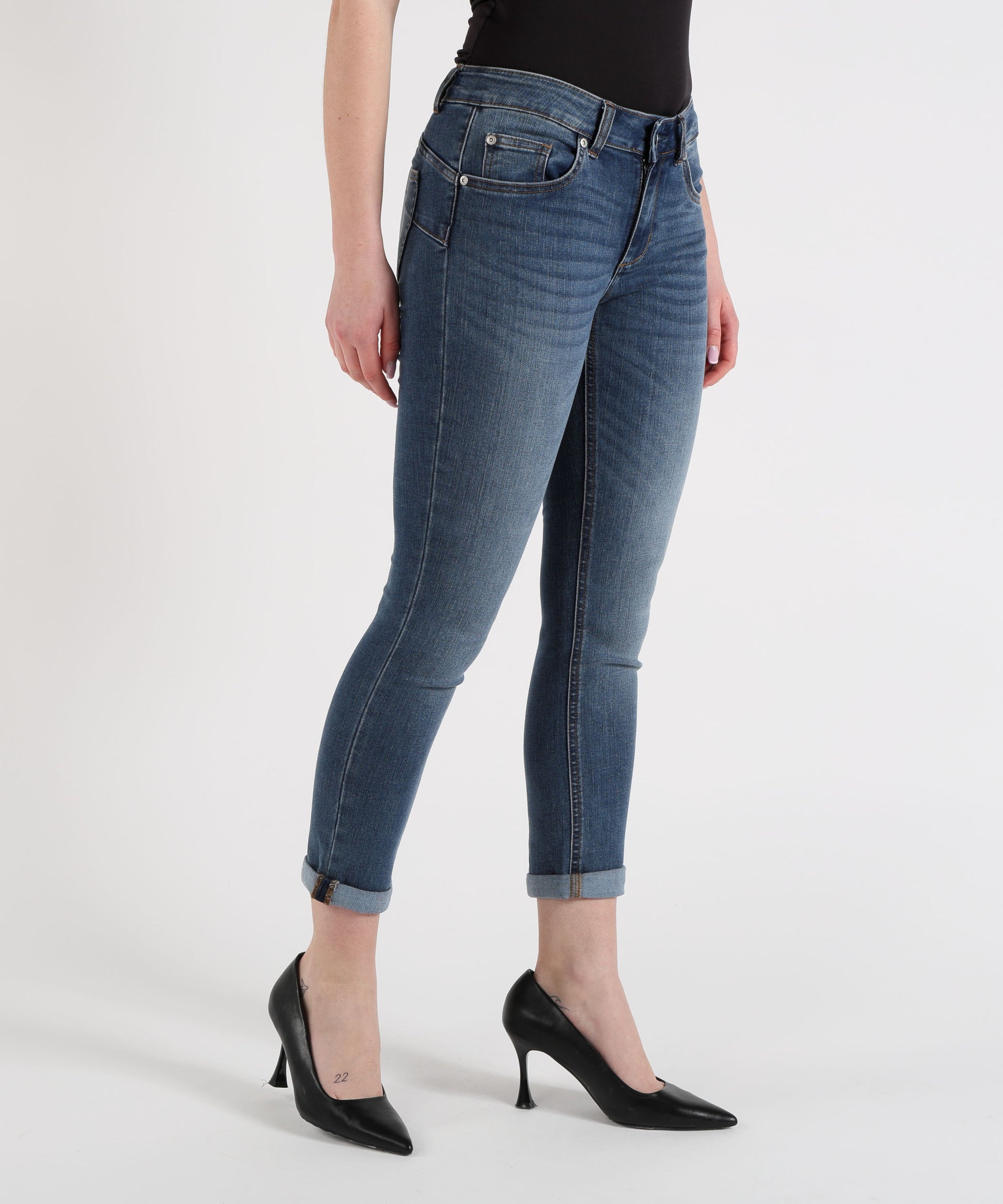 Jeans LIUJO denim Jeans skinny con risvolto Denim | LIUJO denim
