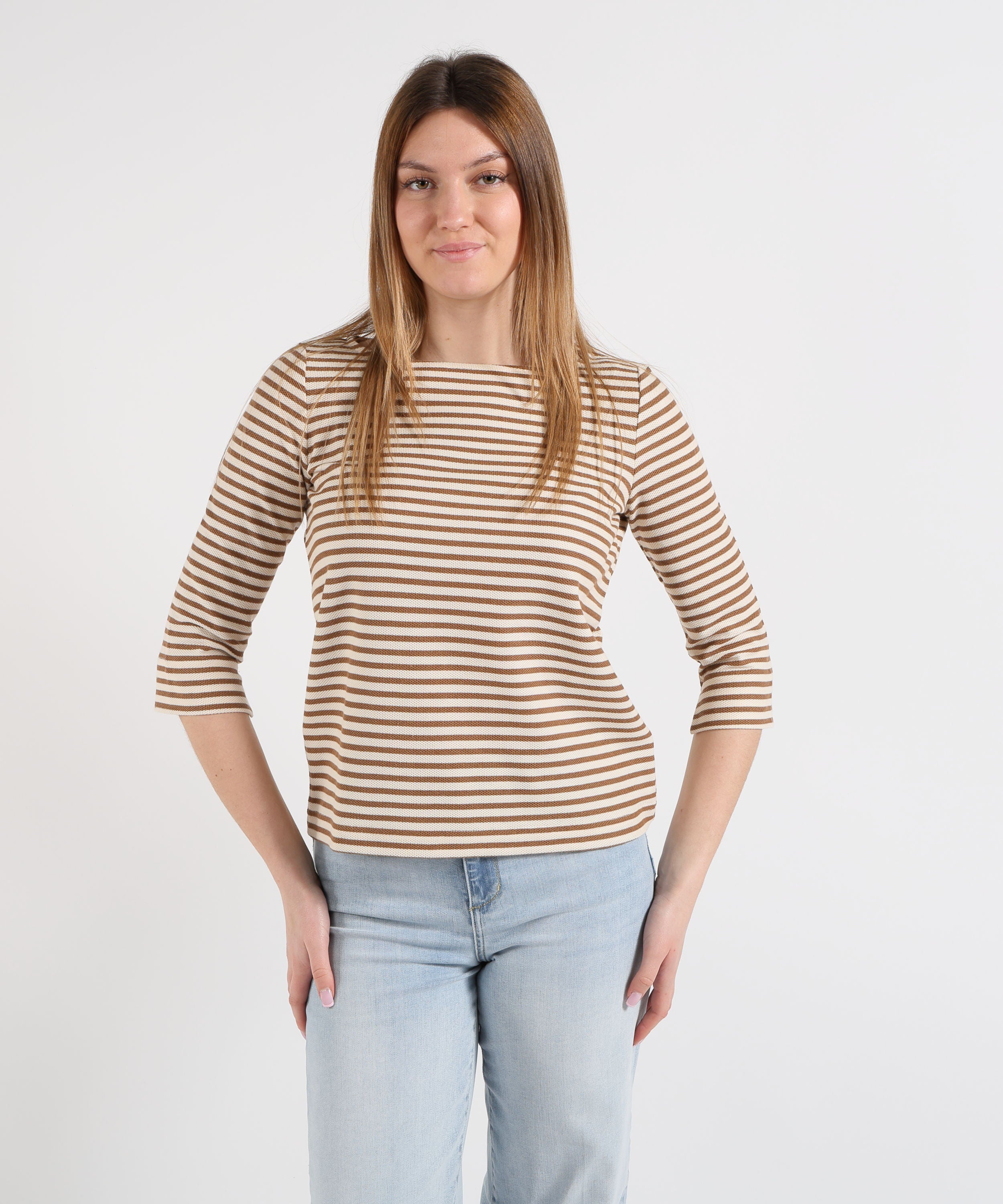 PENNYBLACK Marinière in jersey piqué