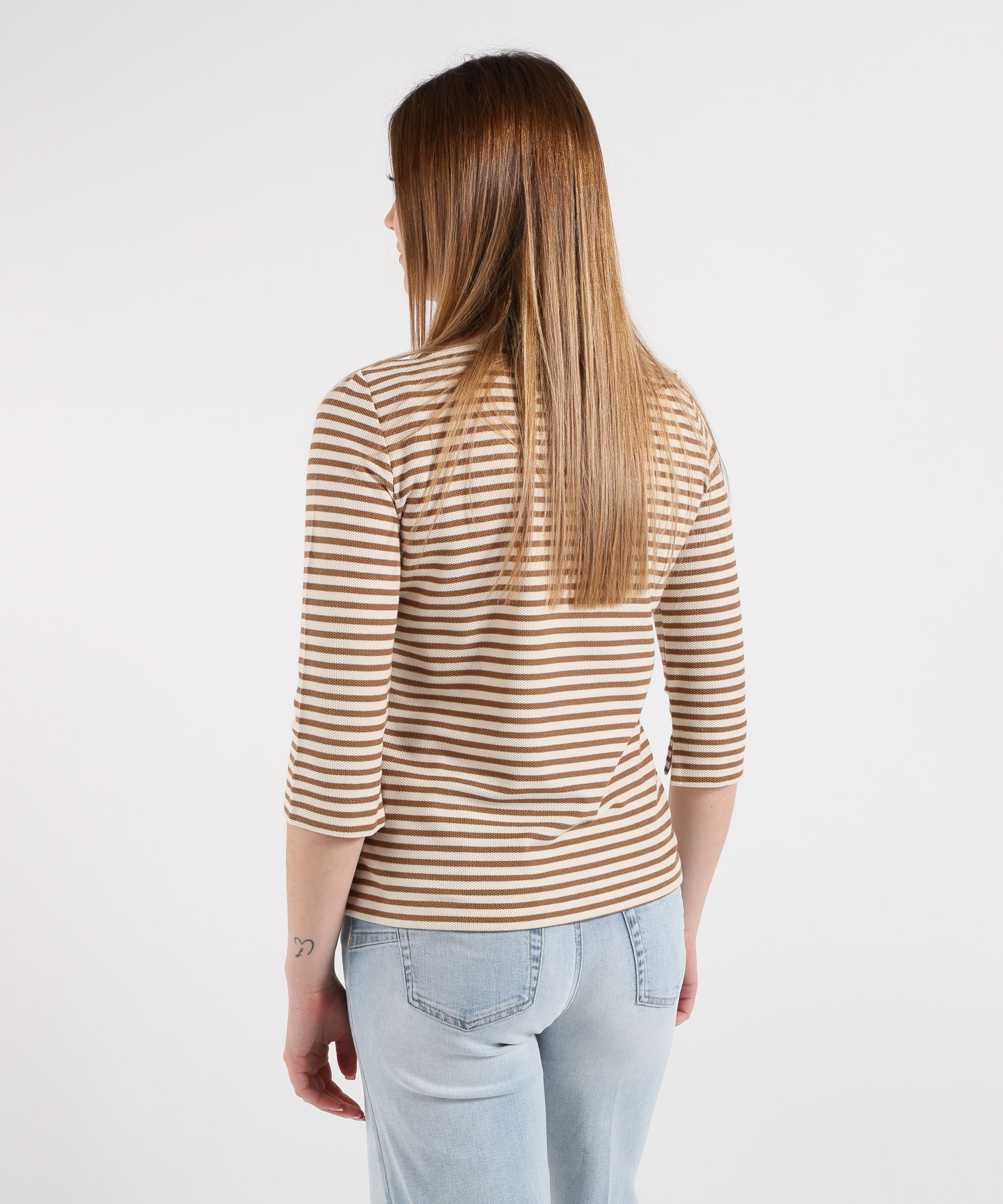 PENNYBLACK Marinière in jersey piqué