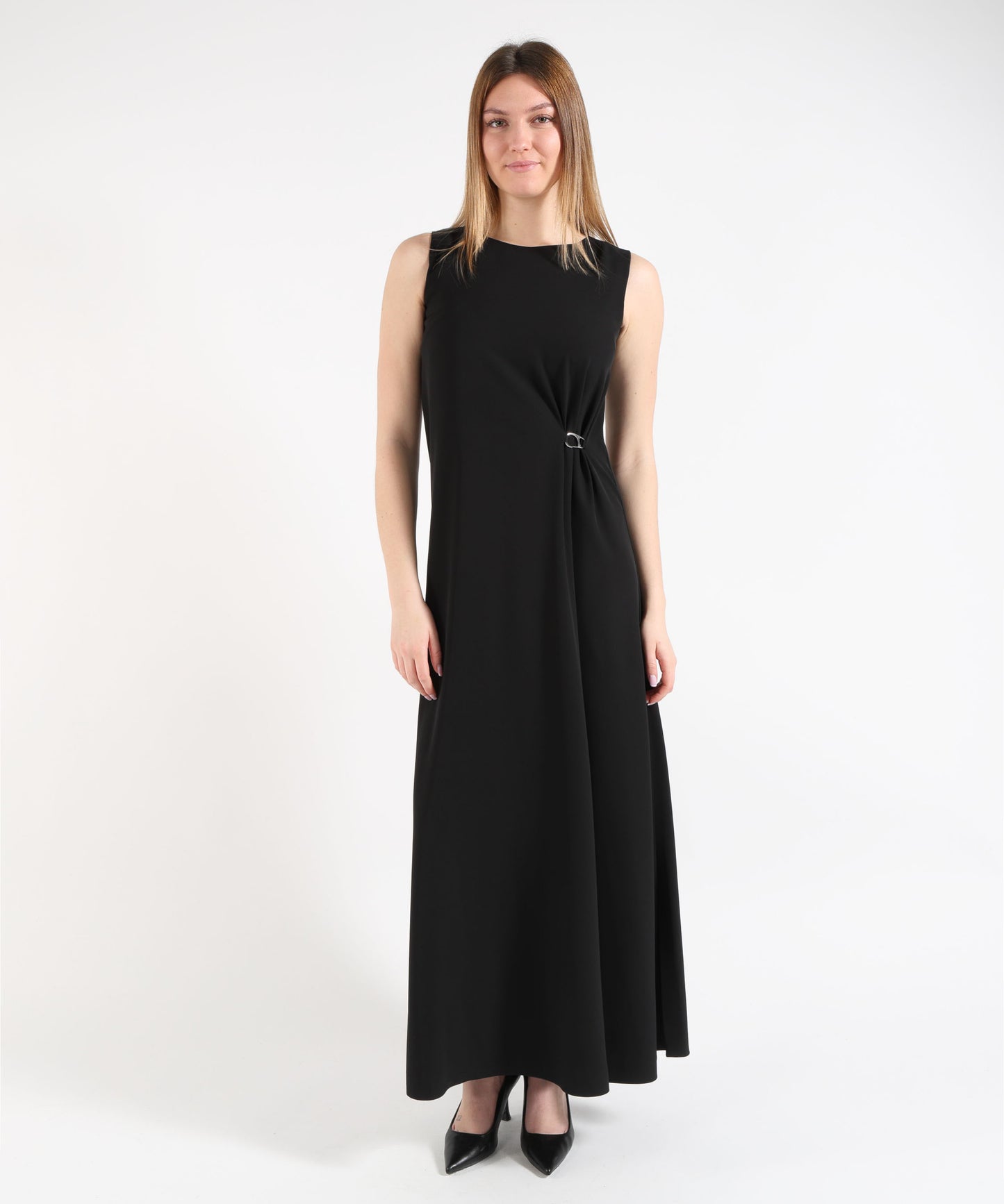 HERNO Fluid Diagonal Dress