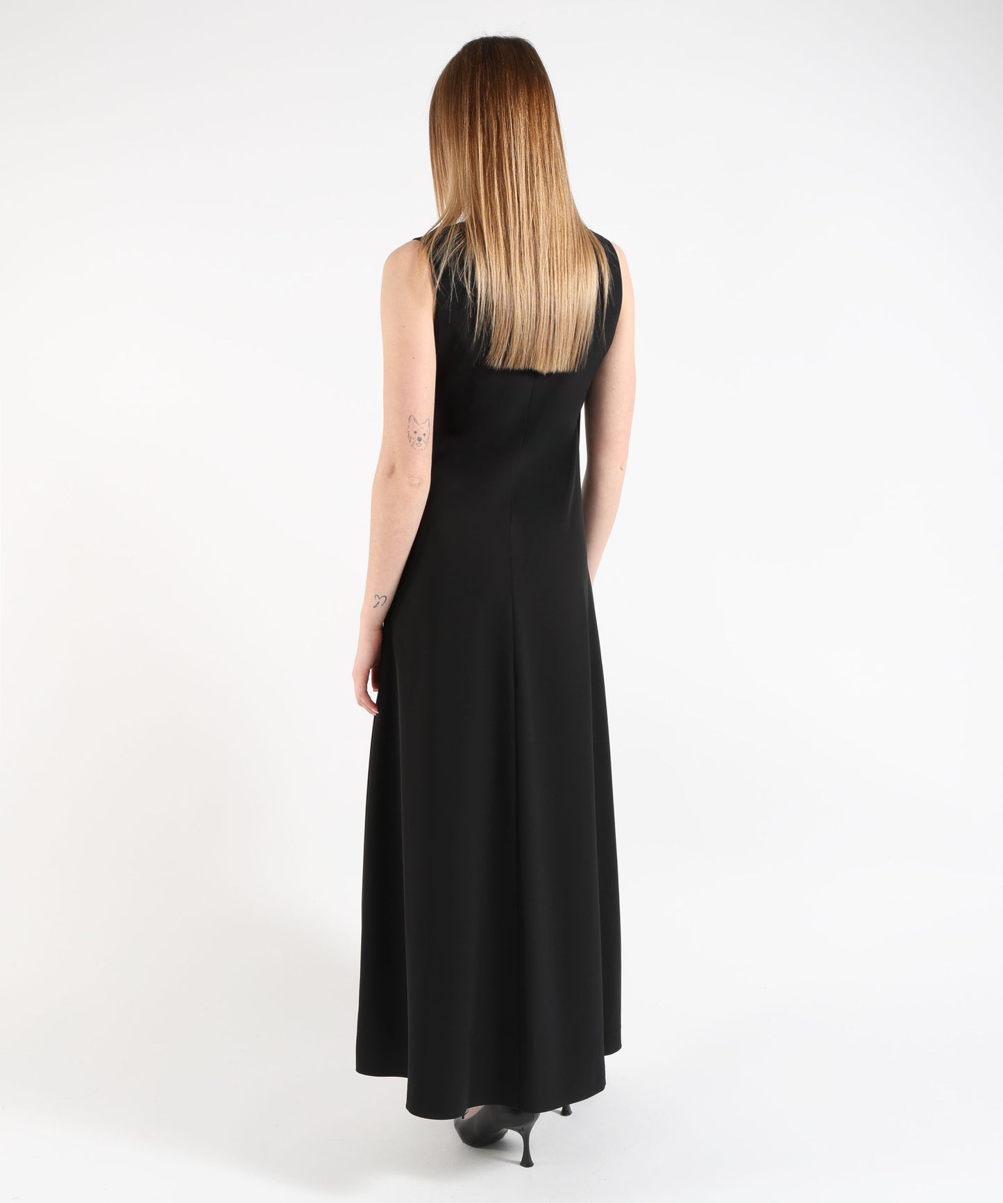 HERNO Fluid Diagonal Dress