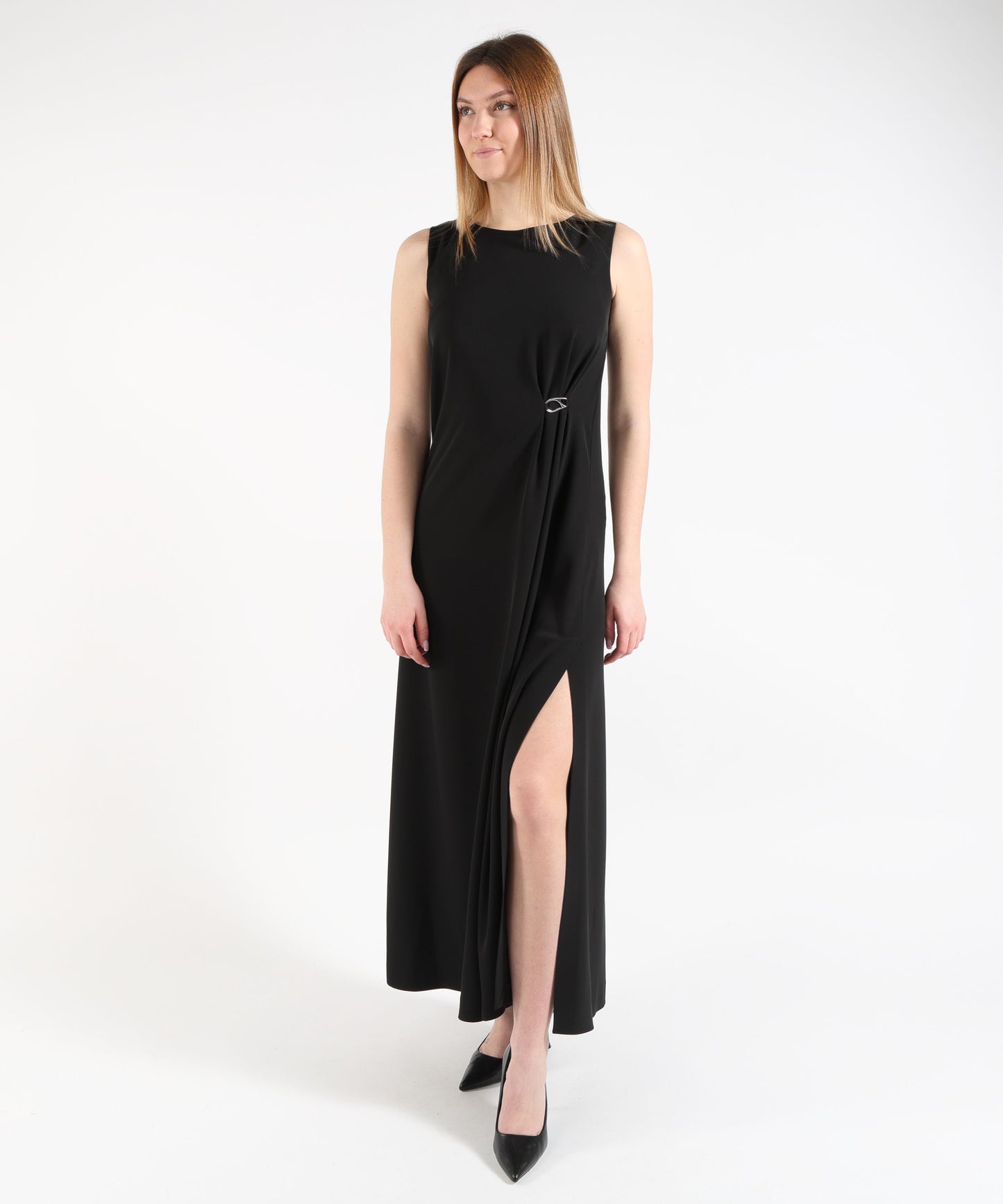 HERNO Fluid Diagonal Dress