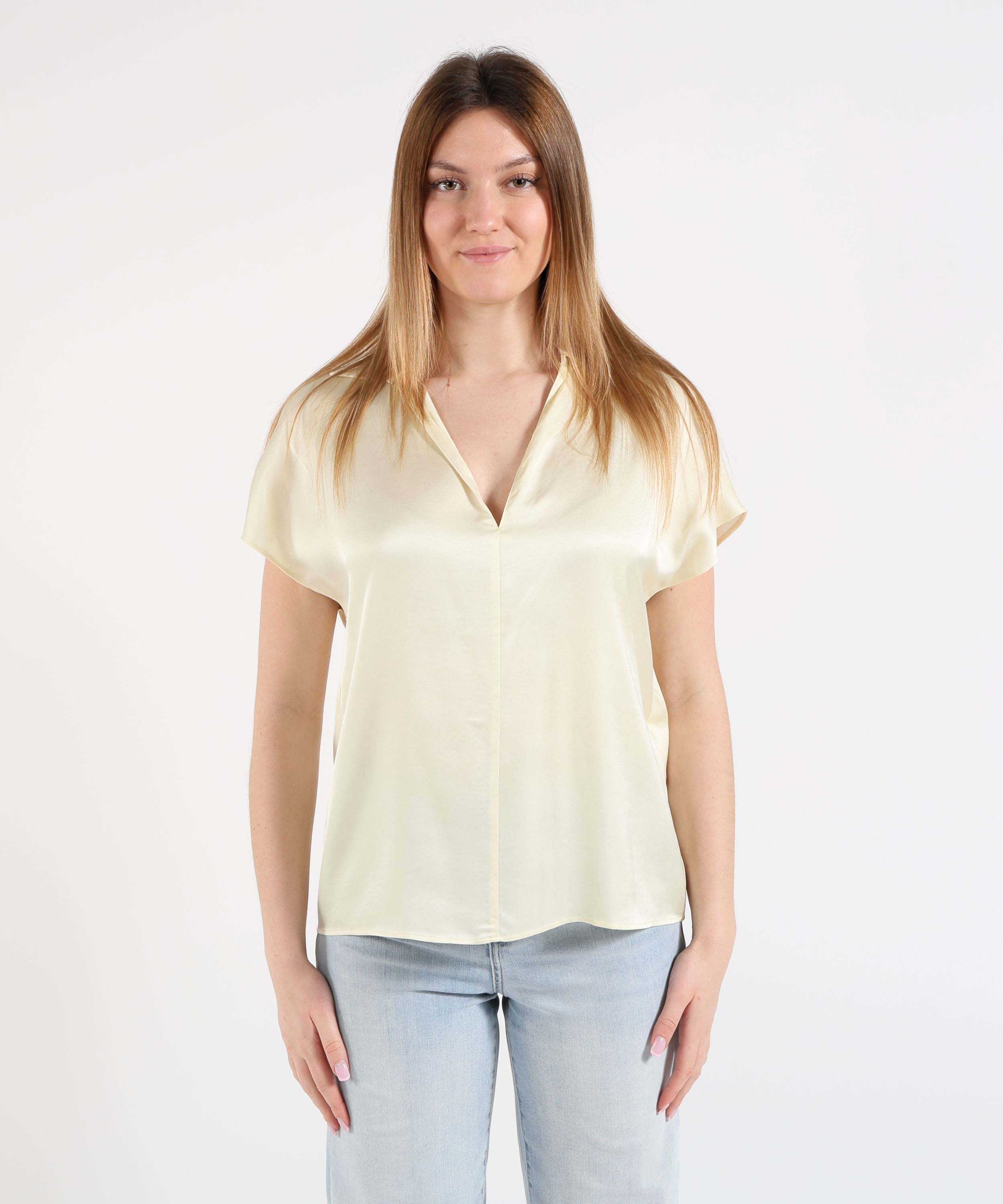 Bluse LIUJO BLACK Blusa in raso Giallo | LIUJO BLACK