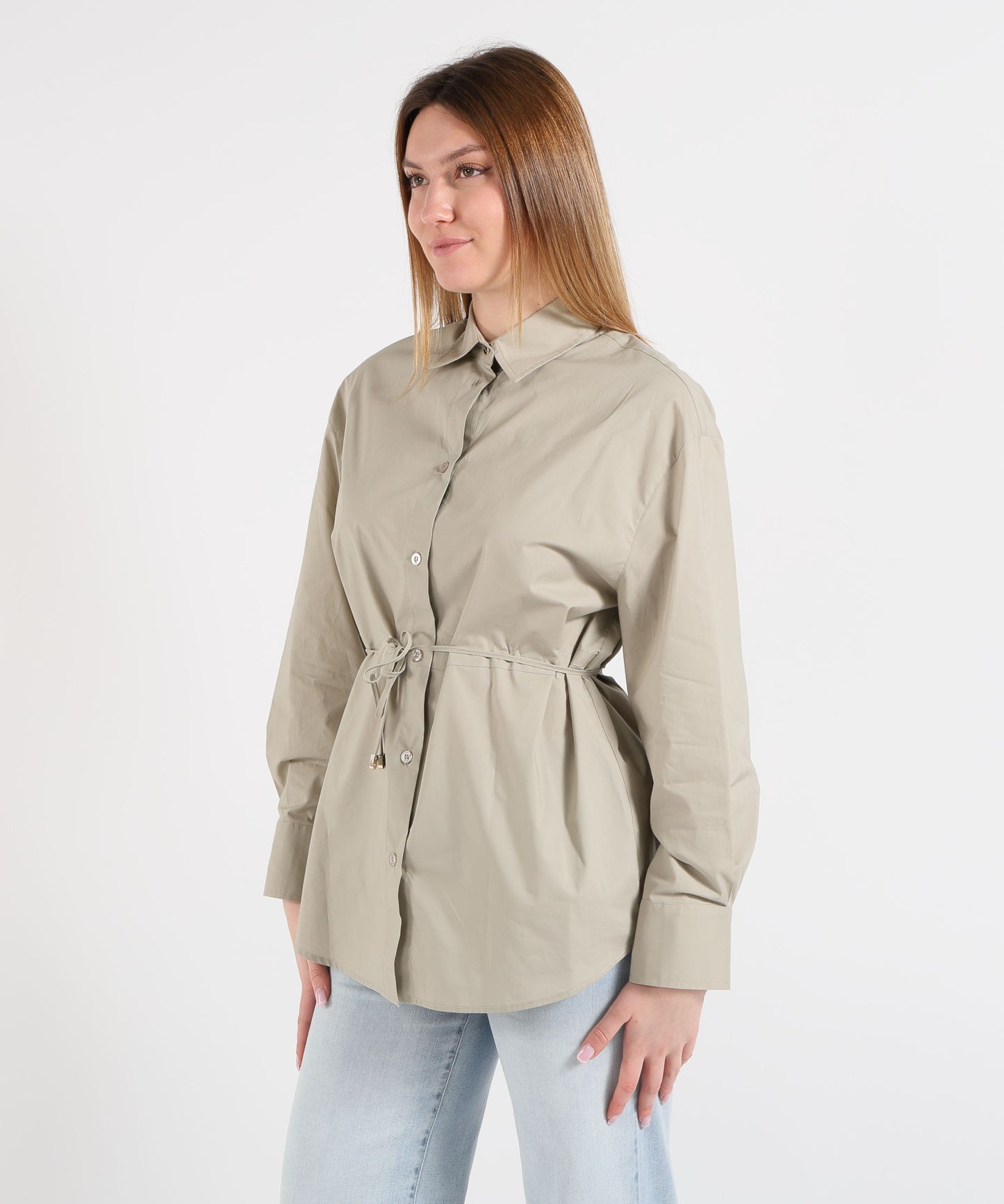 LIUJO WHITE Camicia in popeline