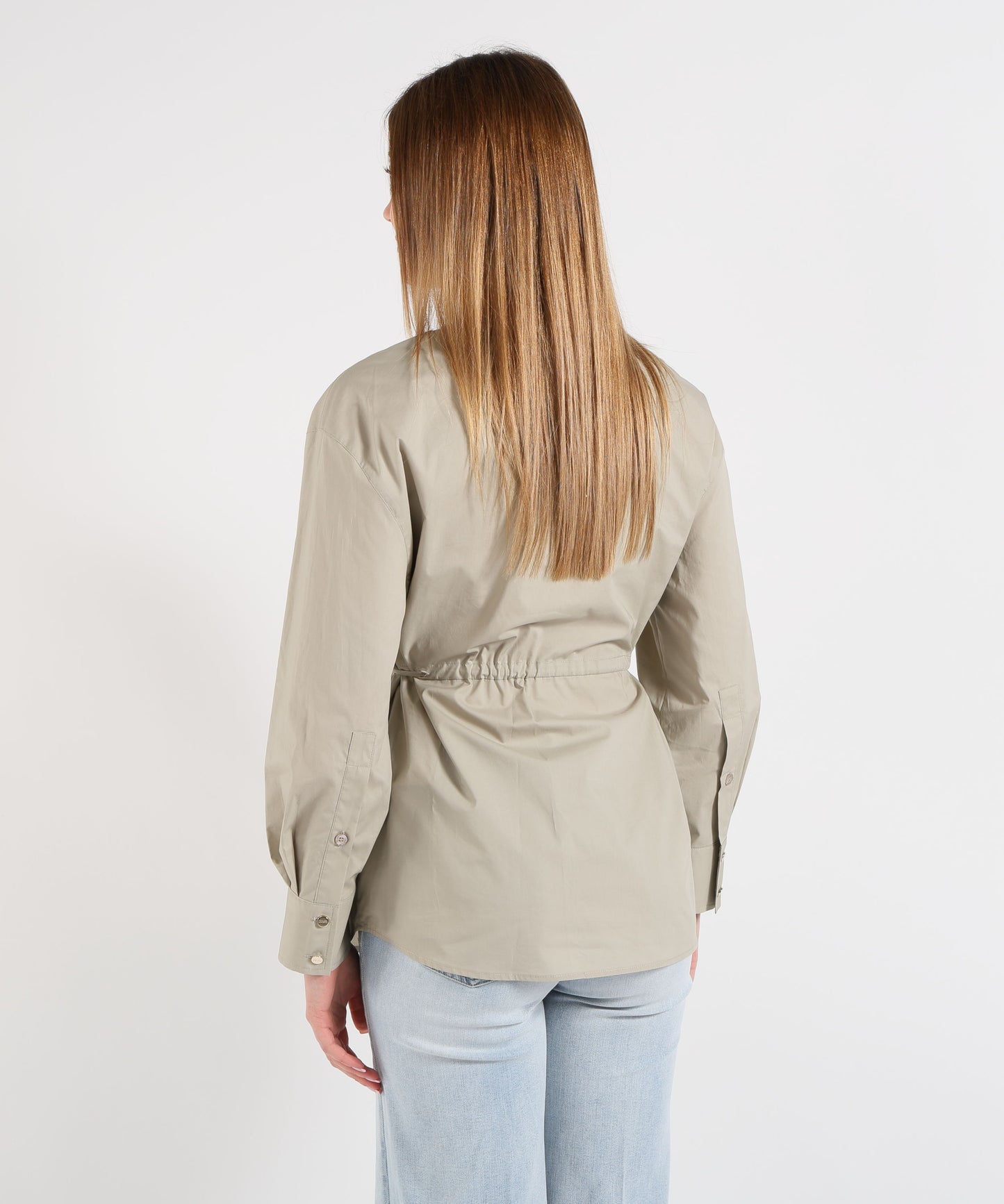 LIUJO WHITE Camicia in popeline