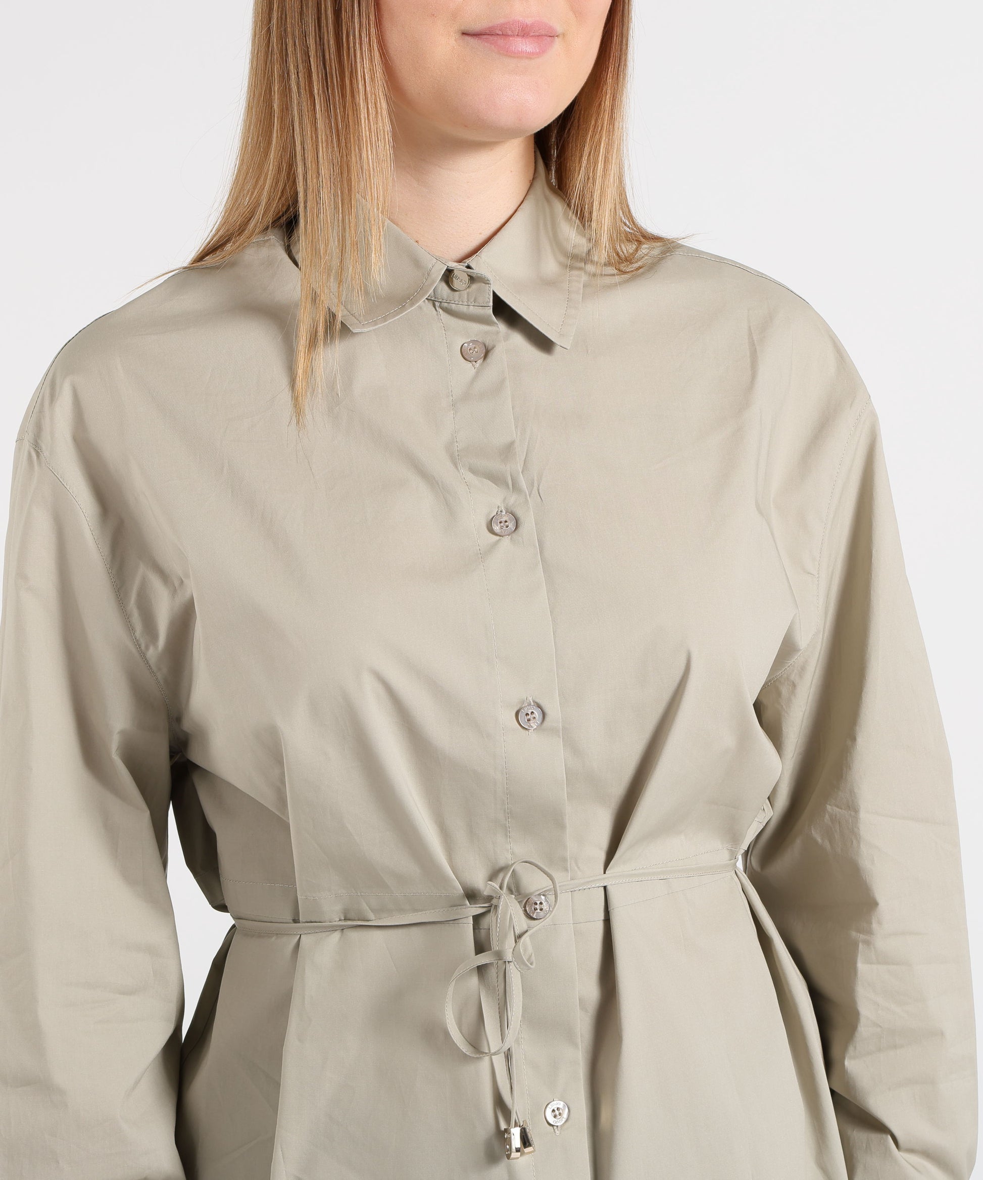 Camicie LIUJO WHITE Camicia in popeline Grigio | LIUJO WHITE