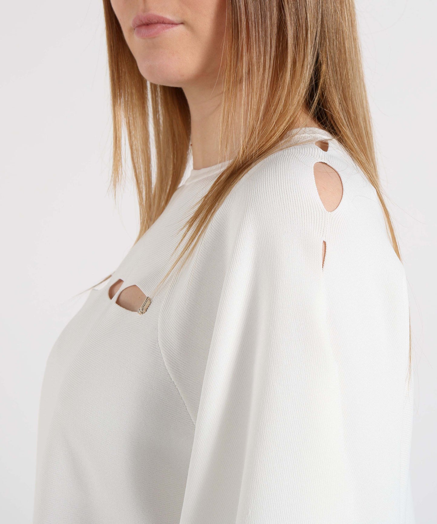 LIUJO BLACK Cut-out top