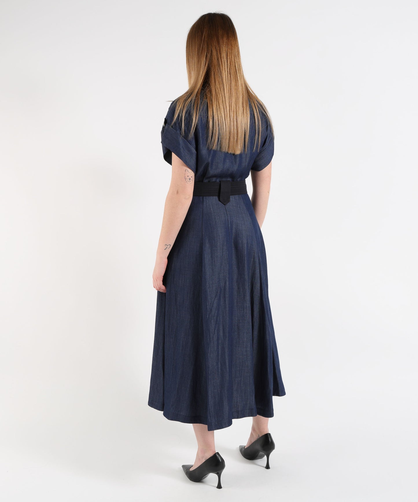 LIUJO denim Abito in denim leggero
