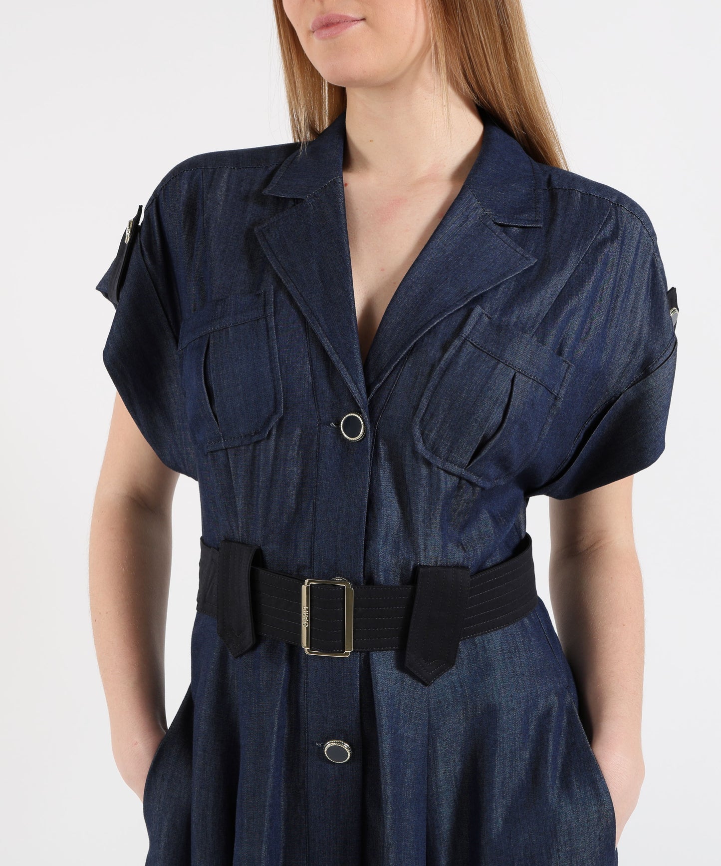 LIUJO denim Abito in denim leggero