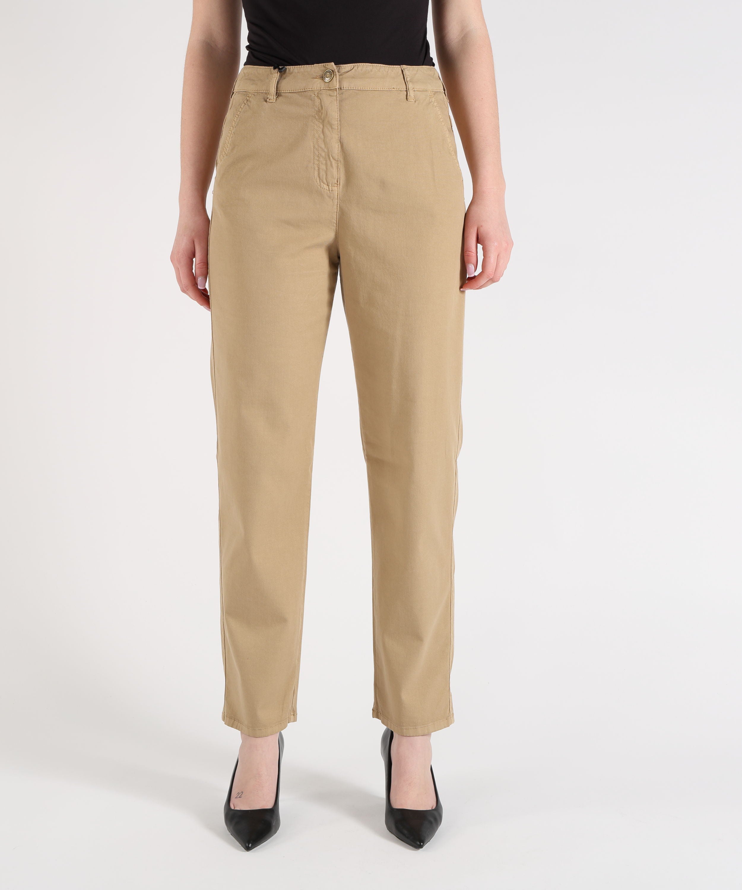 Trousers PENNYBLACK Tema Pants Cammello | PENNYBLACK