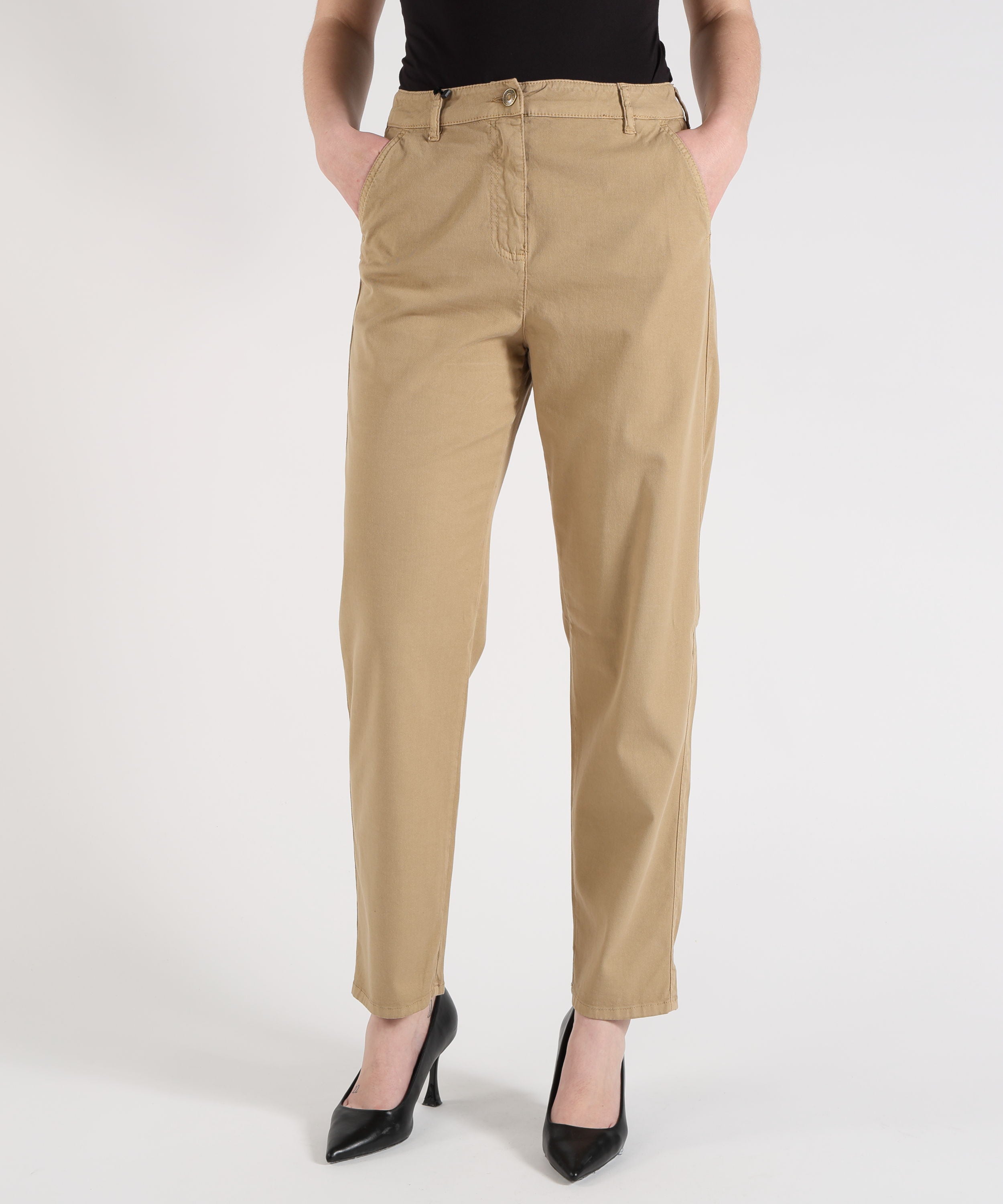 Trousers PENNYBLACK Tema Pants Cammello | PENNYBLACK