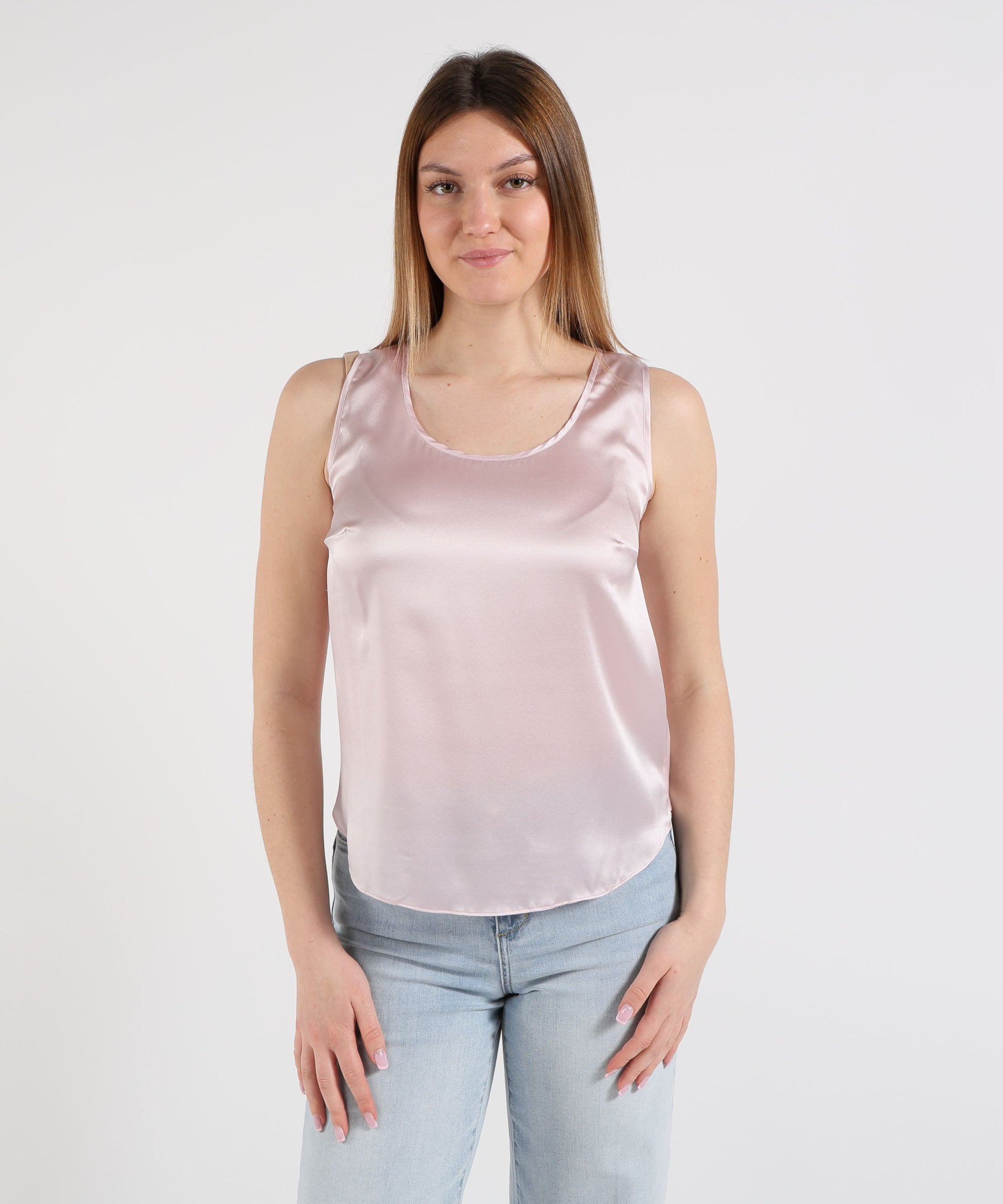 Tank tops MAIDA MILA Silk Tank Top Confetto | MAIDA MILA