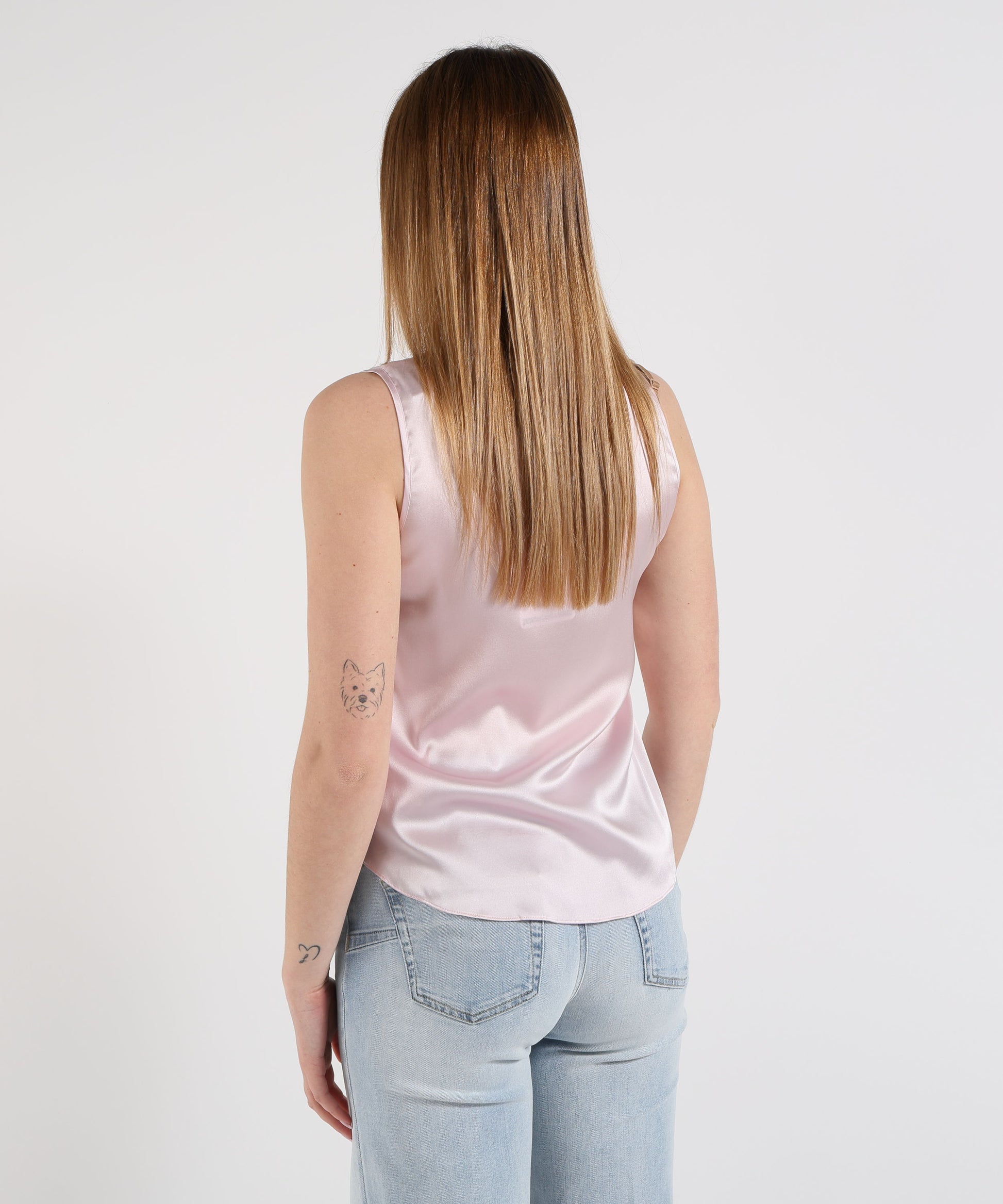 Tank tops MAIDA MILA Silk Tank Top Confetto | MAIDA MILA