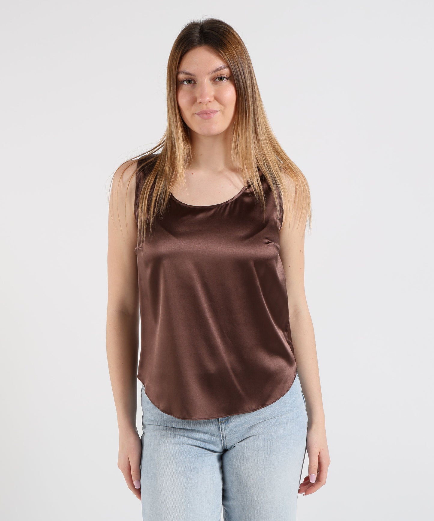 MAIDA MILA Silk Tank Top