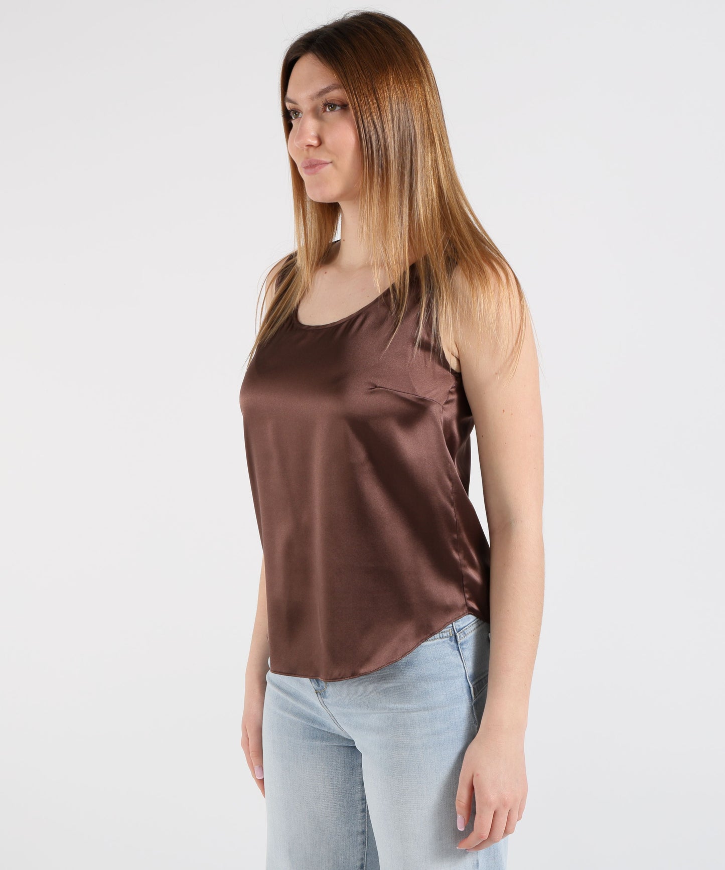 MAIDA MILA Silk Tank Top