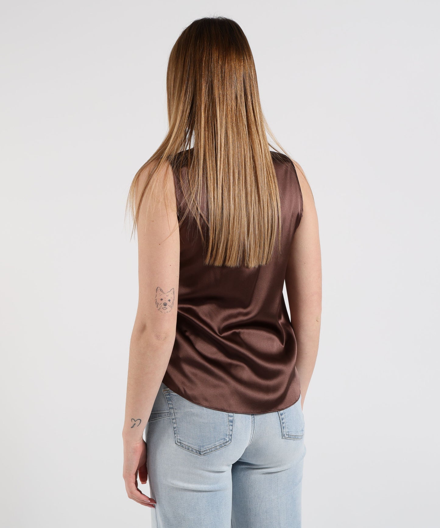 MAIDA MILA Silk Tank Top