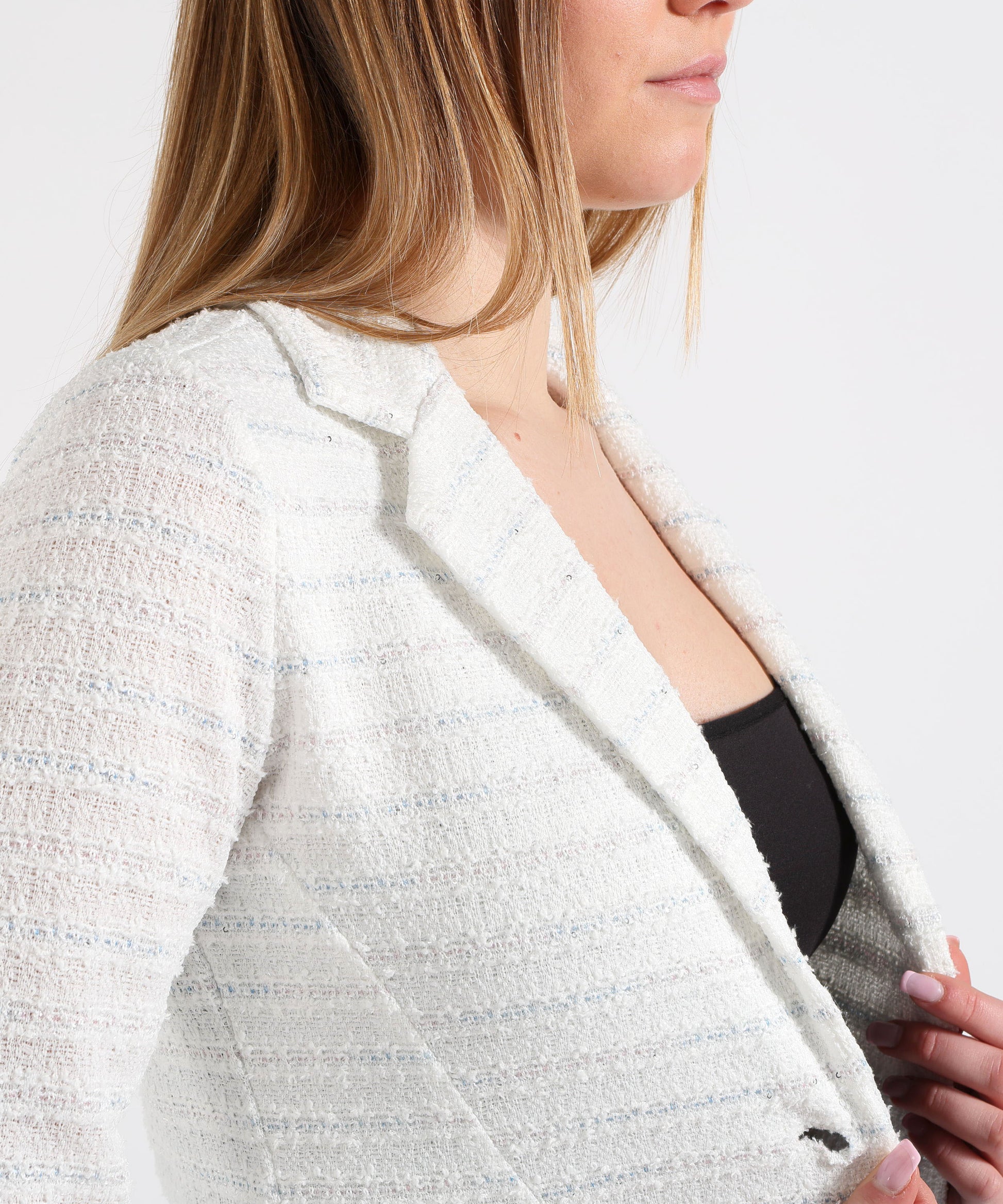 Blazers MAIDA MILA Single-Breasted Jacket Bianco | MAIDA MILA