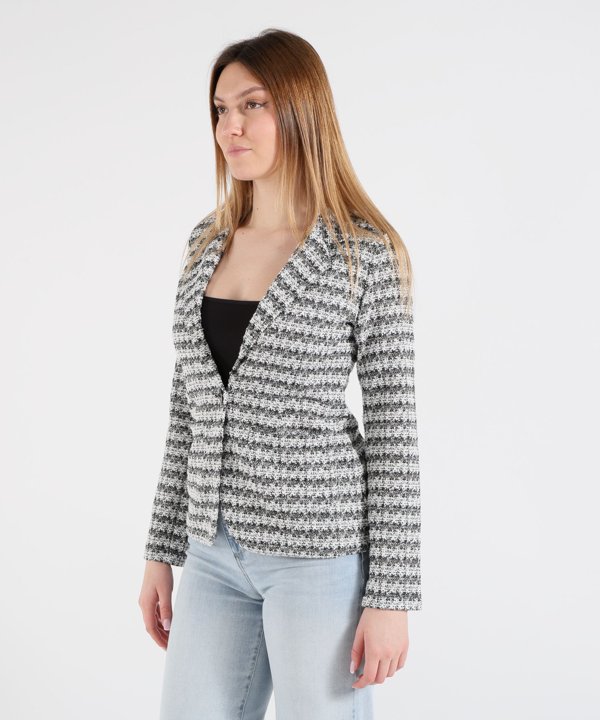 Blazers MAIDA MILA Single-Breasted Jacket Nero | MAIDA MILA
