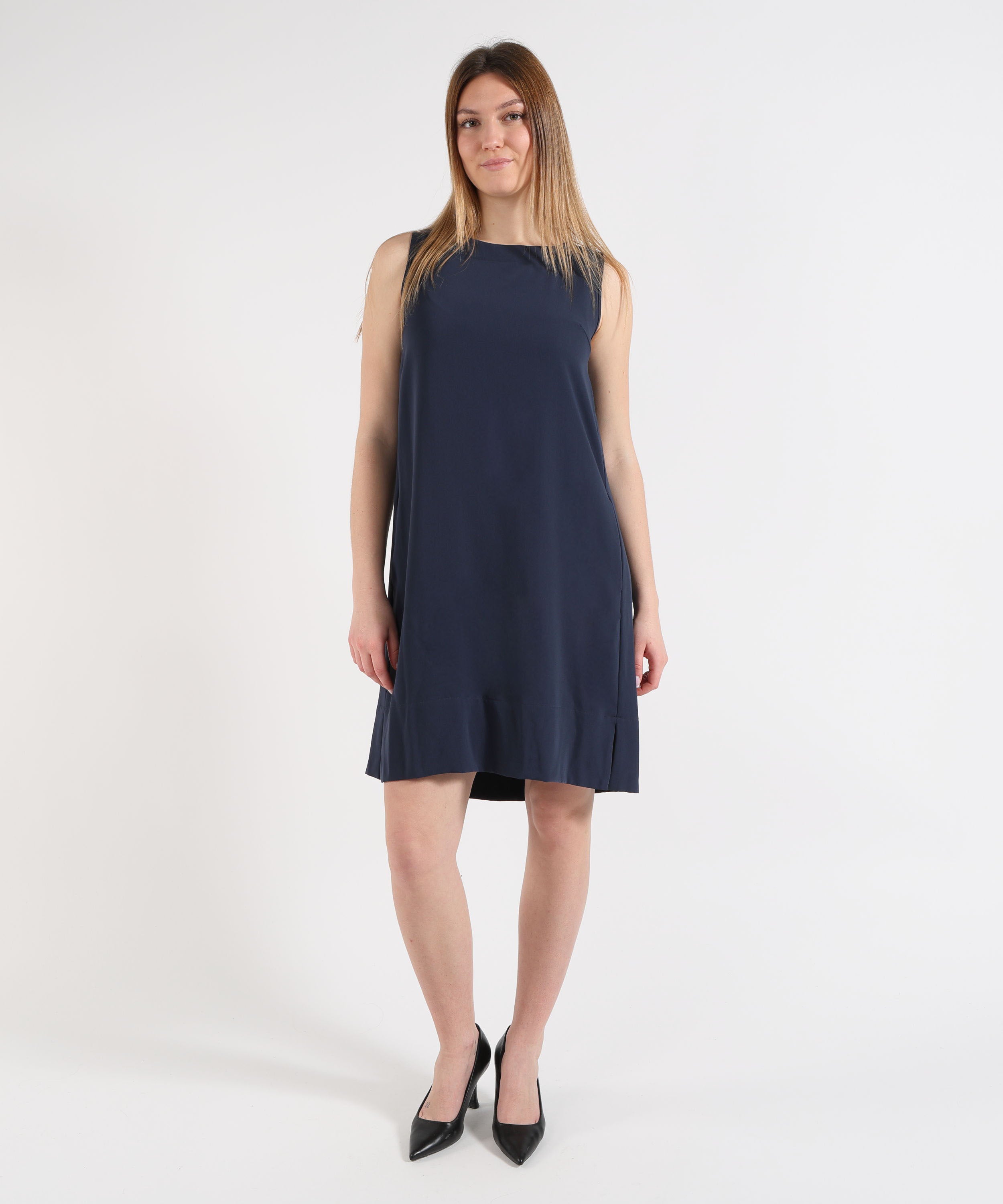 MAIDA MILA Abito Midi Smanicato Donna