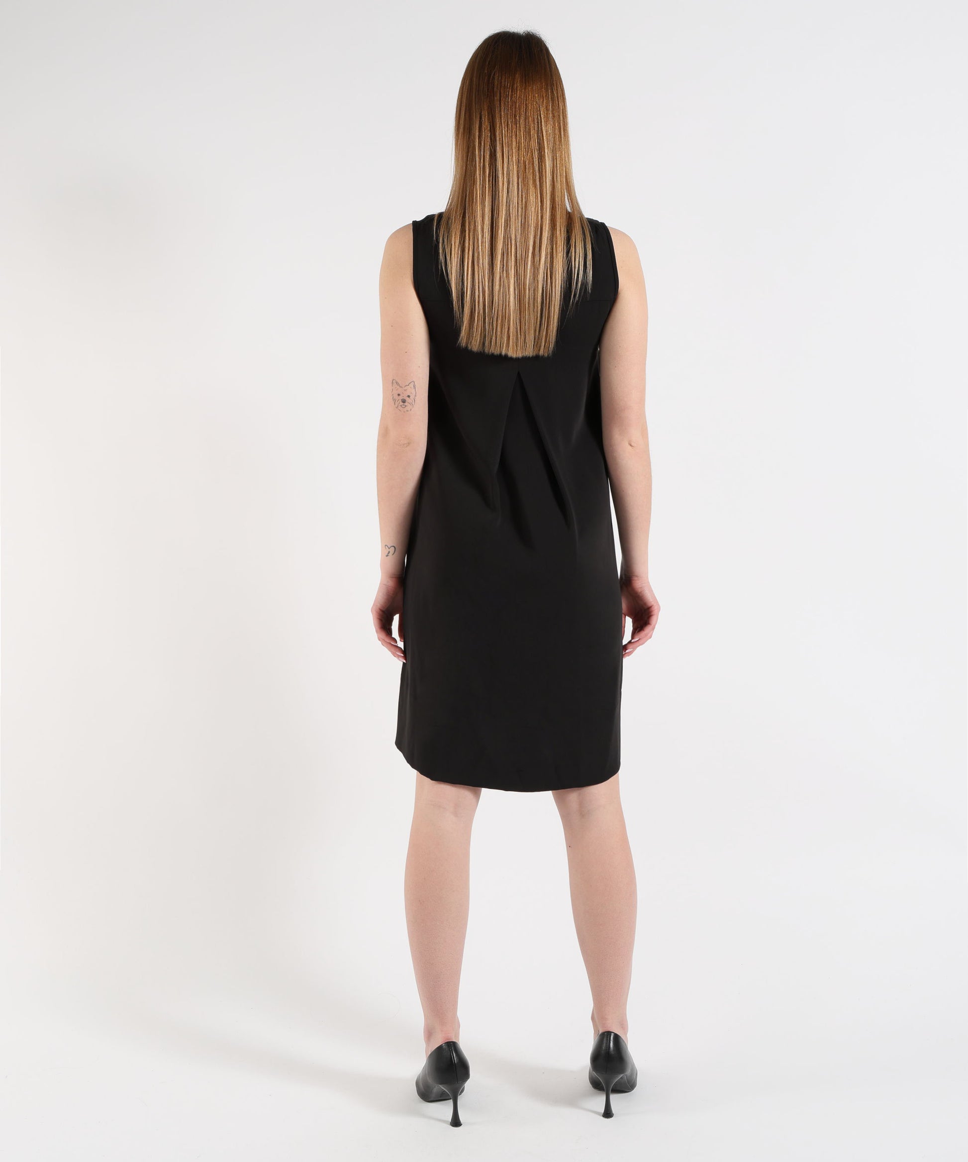Dresses &amp; Suits MAIDA MILA Women’s Sleeveless Midi Dress Nero | MAIDA MILA