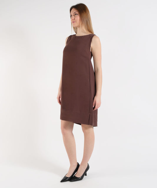 MAIDA MILA Abito Midi Smanicato Donna