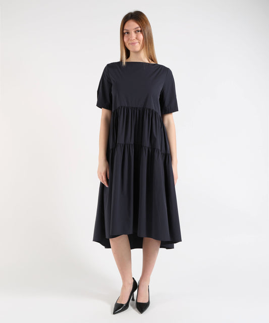 HERNO Abito Morbido Donna a Manica Corta