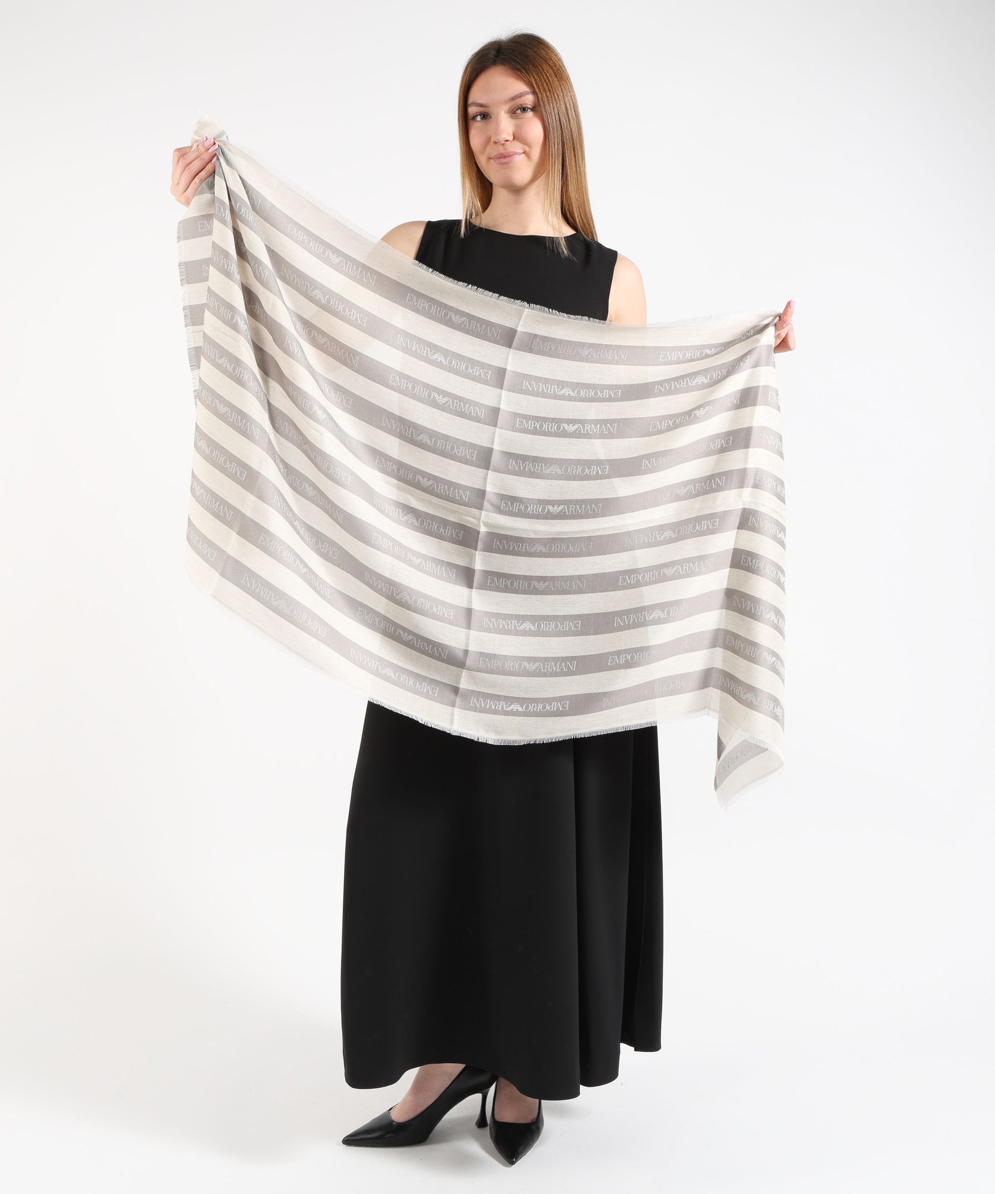 Scarves EMPORIO ARMANI Striped Stole Multicolor | EMPORIO ARMANI