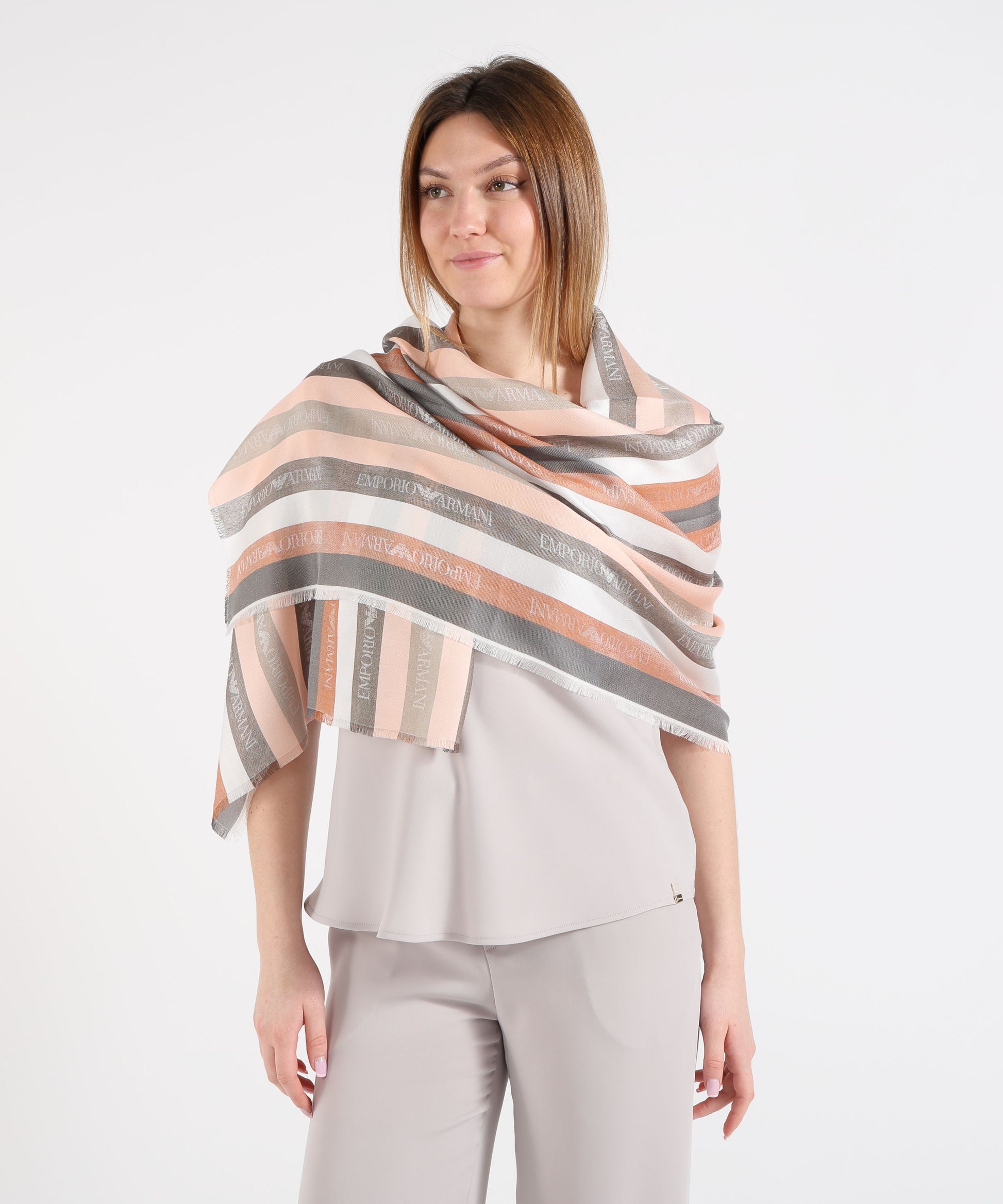Scarves EMPORIO ARMANI Striped Stole Rigata | EMPORIO ARMANI