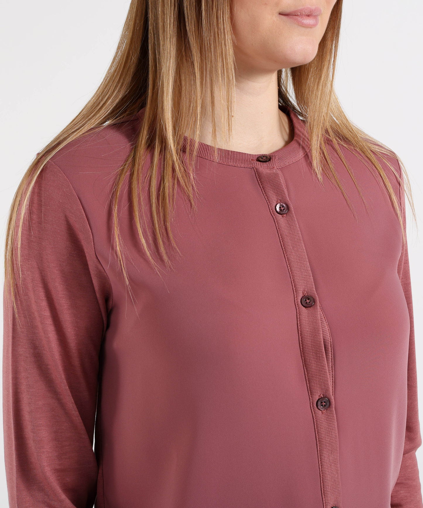 HERNO Women's Double-Fabric Cardigan with Buttons