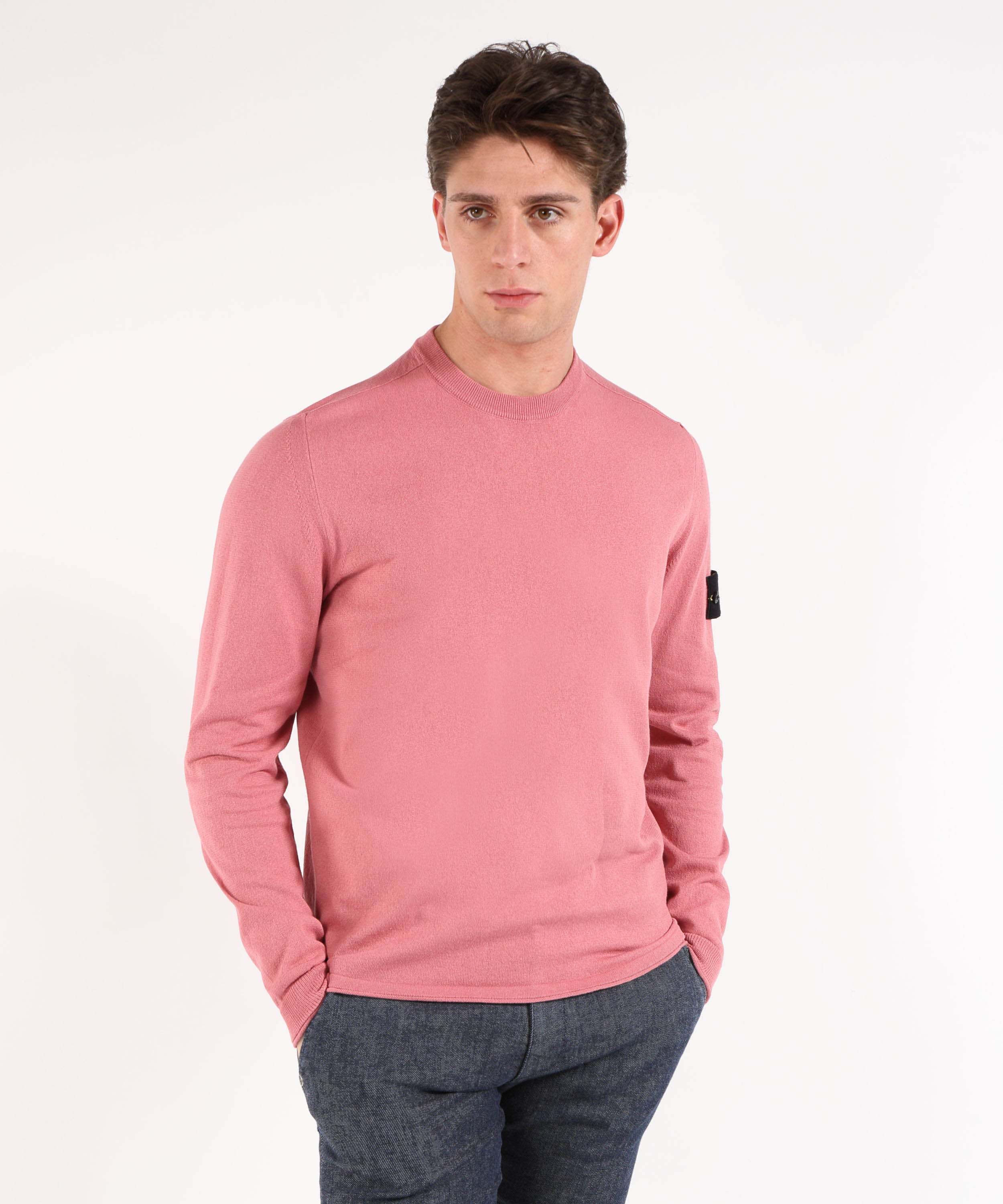 Maglie STONE ISLAND Maglia girocollo Rosa | STONE ISLAND