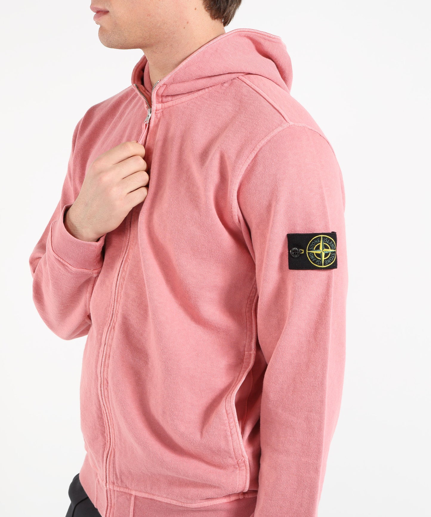 STONE ISLAND MALFILÉ FLEECE 'OLD' EFFECT