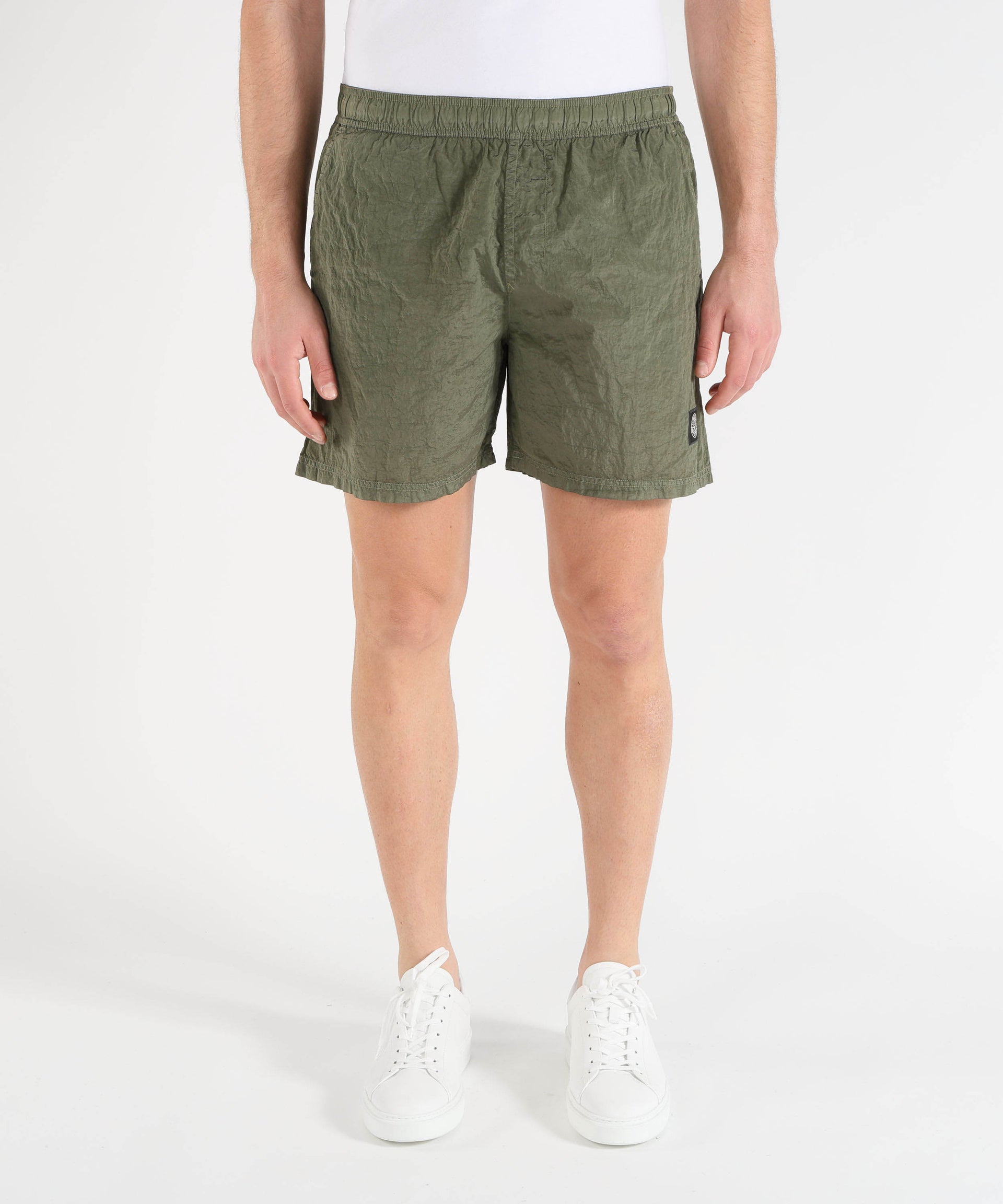 STONE ISLAND NYLON METAL IN ECONYL® - Pantaloncini da bagno media lunghezza regular con tasche