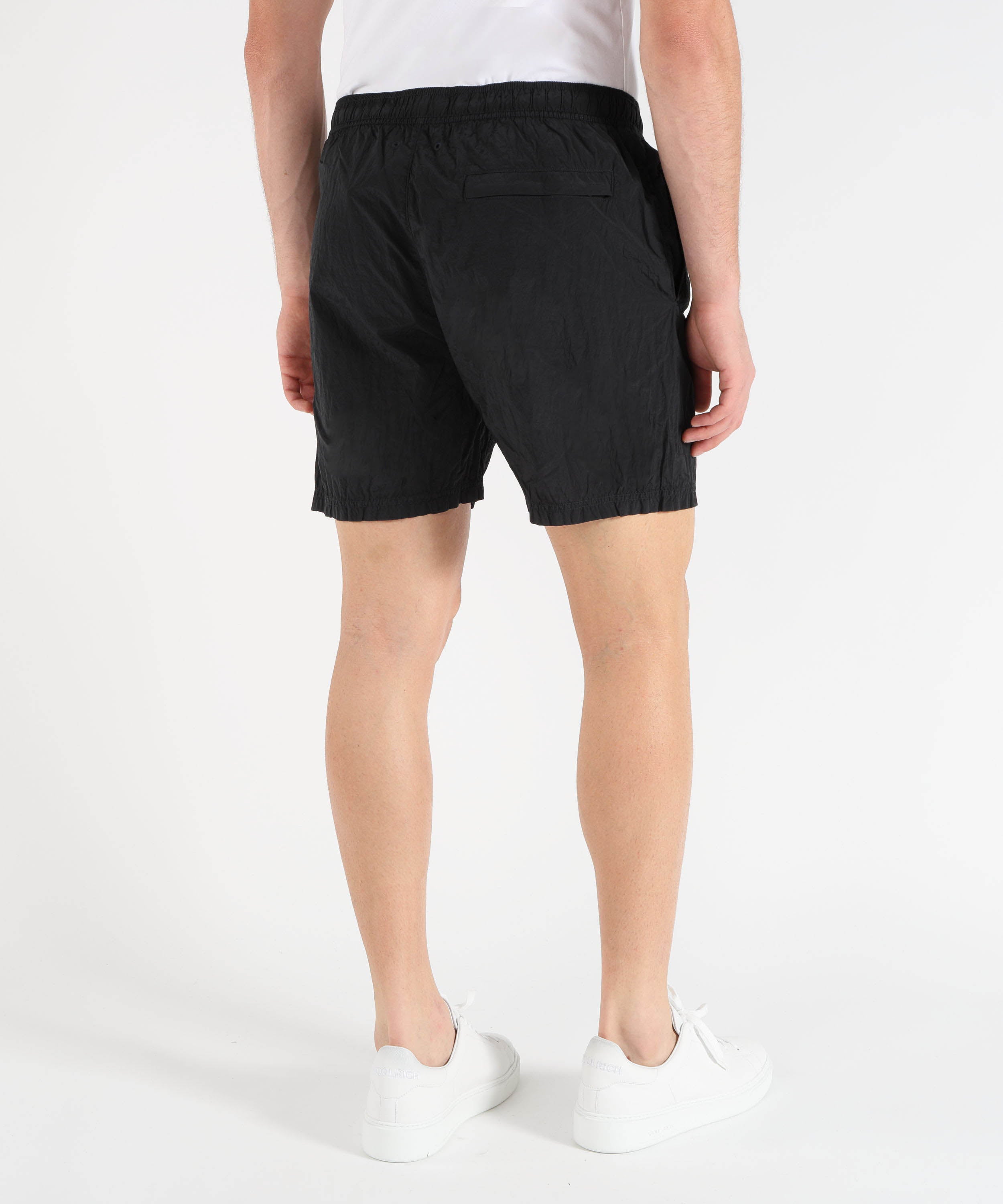 Costumi STONE ISLAND NYLON METAL IN ECONYL® - Pantaloncini da bagno media lunghezza regular con tasche Navy | STONE ISLAND