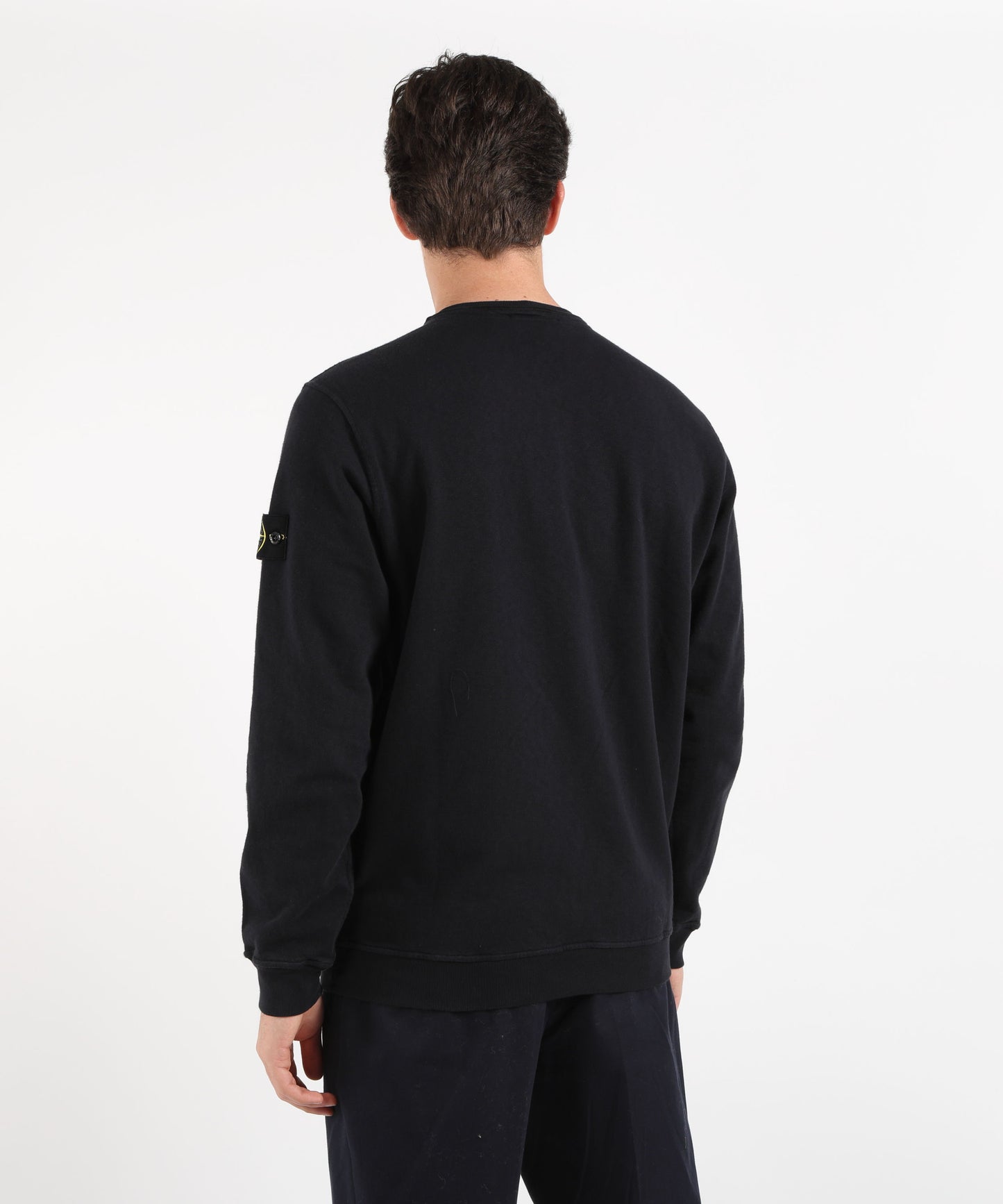 STONE ISLAND MALFILÉ FLEECE 'OLD' EFFECT