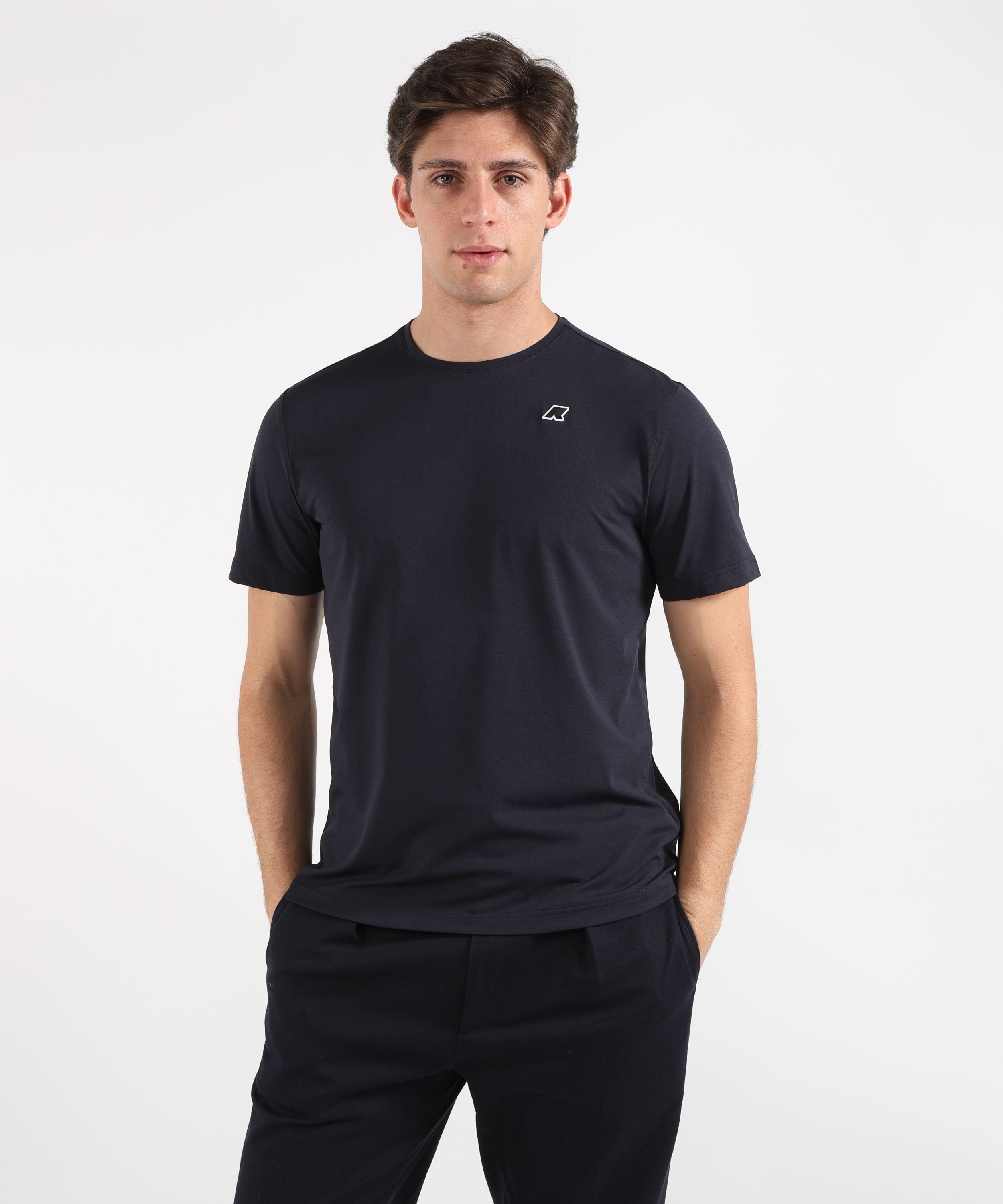 T-shirt K-WAY SERGINE TRAVEL Blu | K-WAY