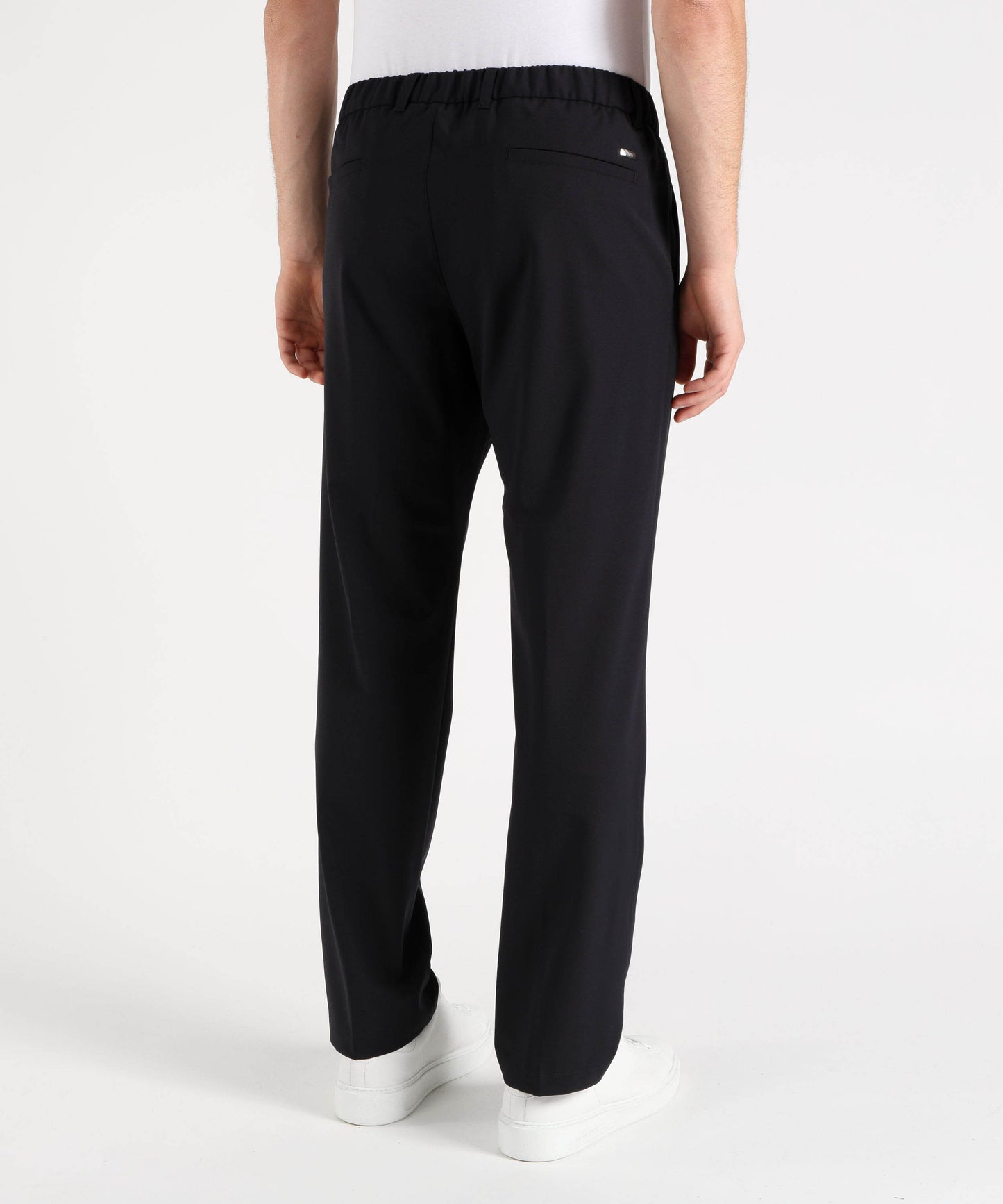 HERNO Light stretch wool trousers