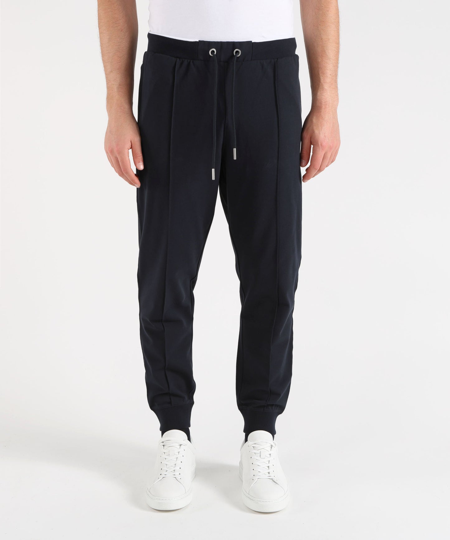SUN 68 Cotton piqué trousers