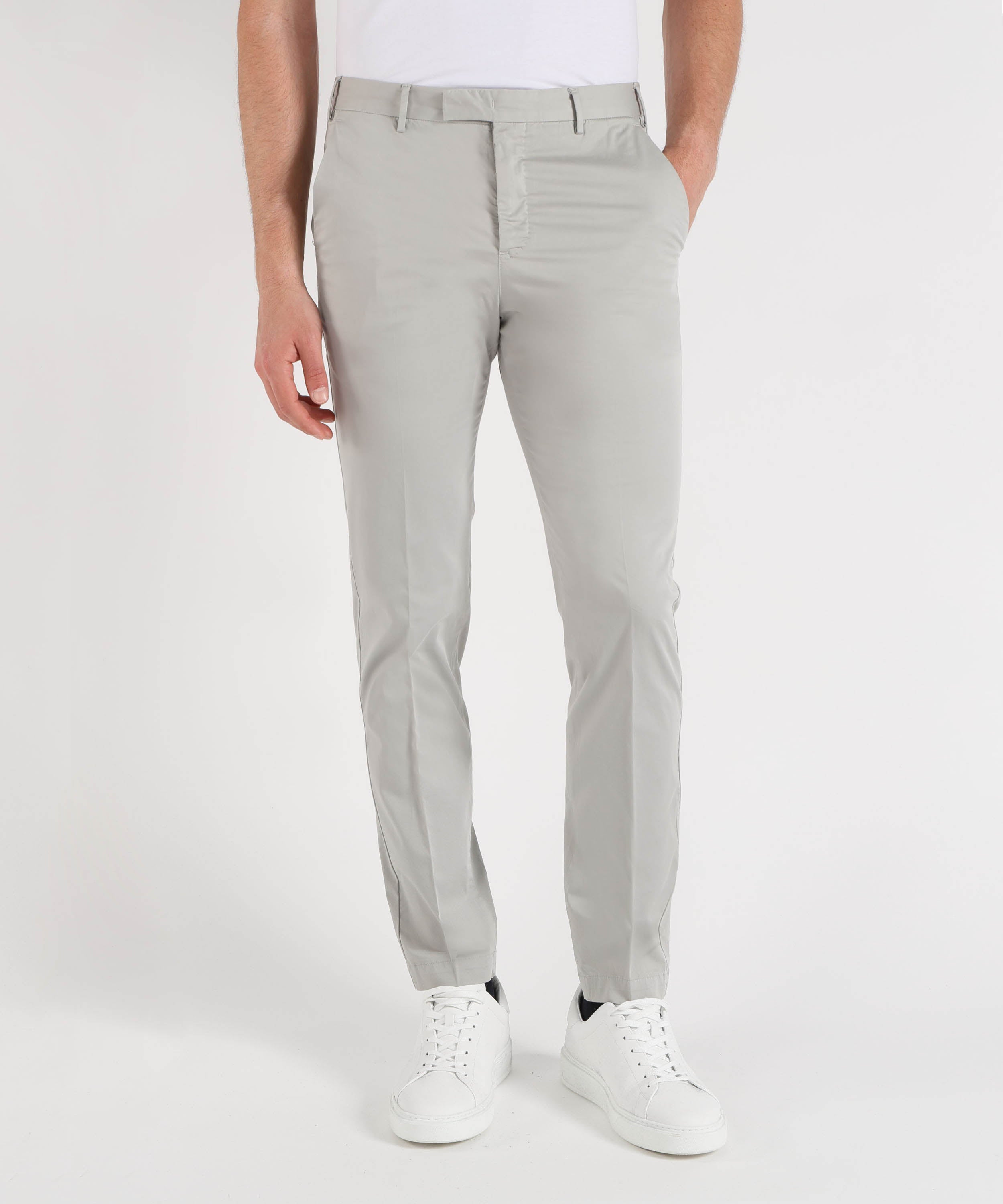 Pantaloni PT01 Pantalone tasca america master Grigio | PT01