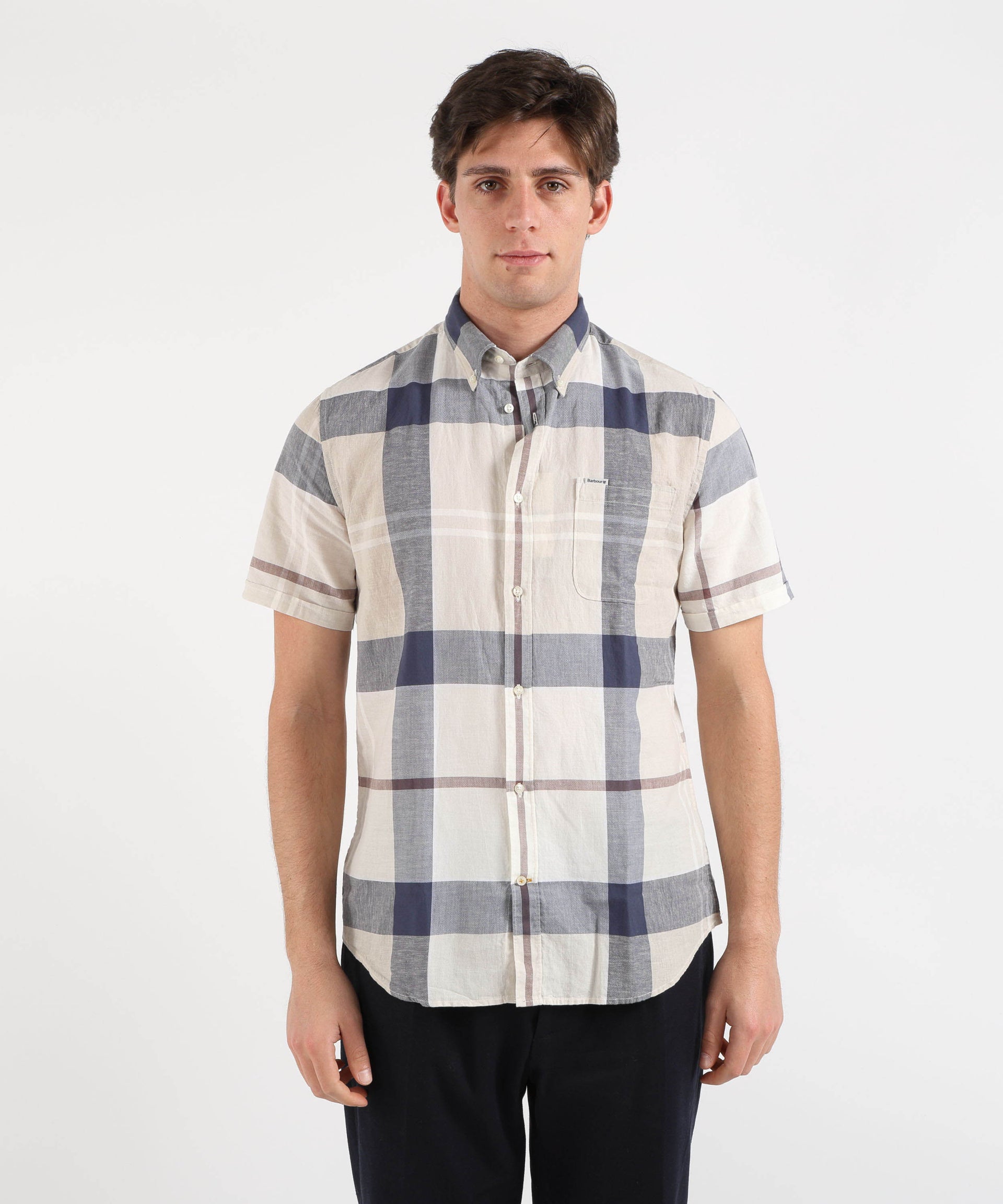 BARBOUR Camicia sartoriale a maniche corte Douglas